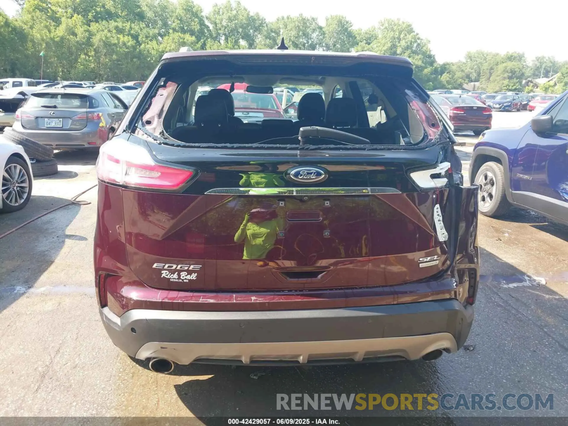 16 fotografías del automóvil dañado 2FMPK3J99KBB75996 FORD EDGE 2019