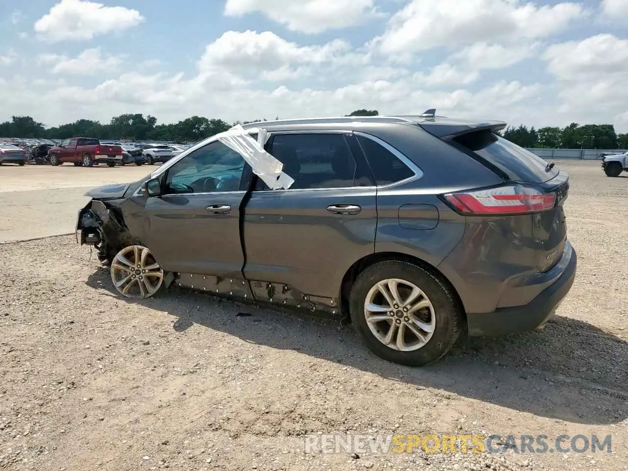 2 fotografías del automóvil dañado 2FMPK3J99KBC72826 FORD EDGE 2019