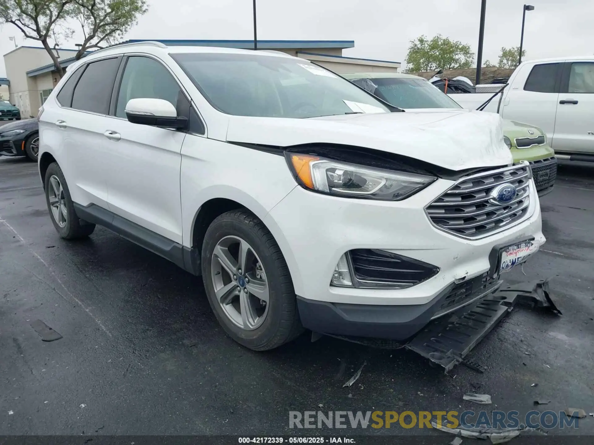 1 fotografías del automóvil dañado 2FMPK3J9XKBC63200 FORD EDGE 2019