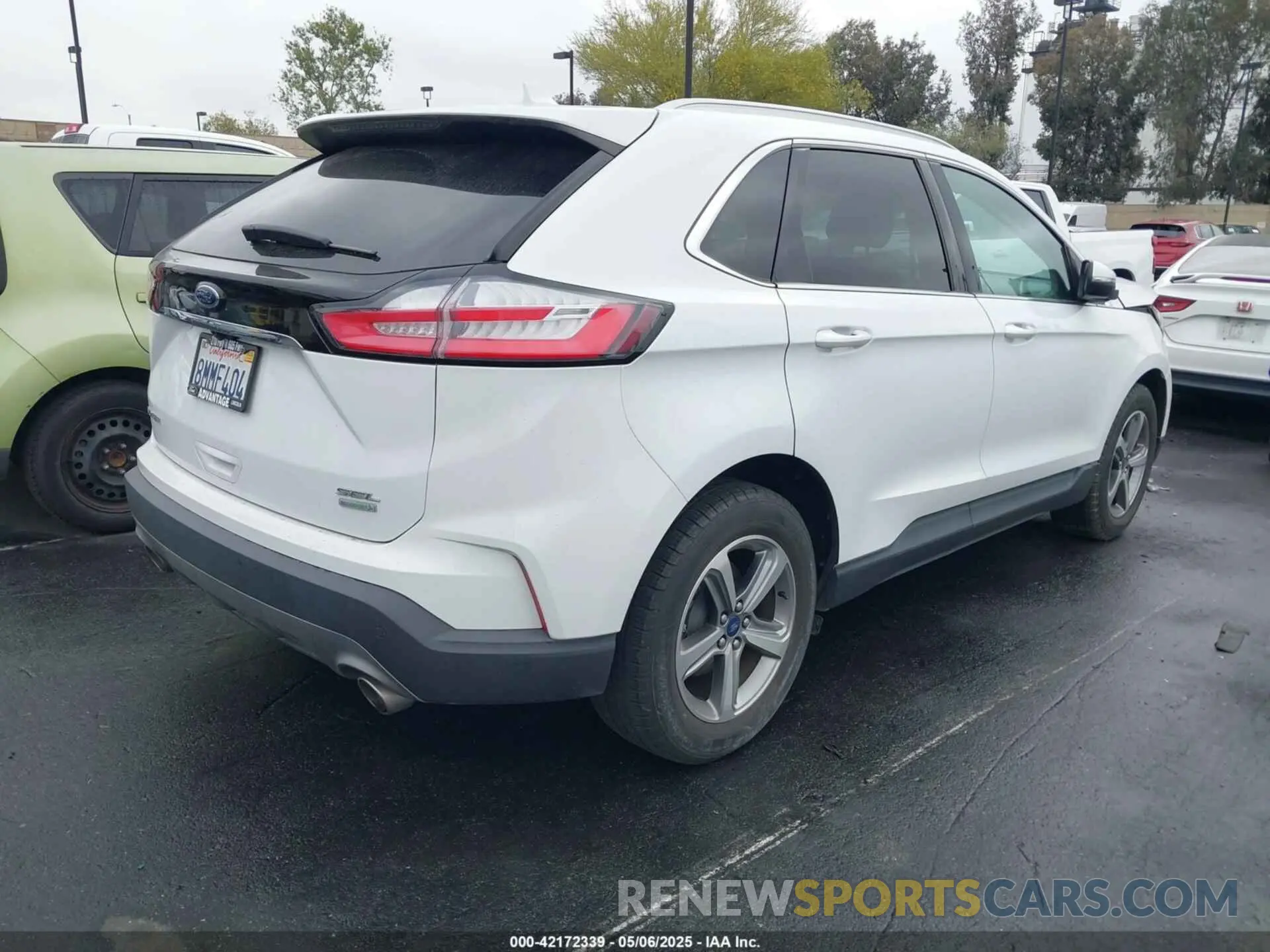 4 fotografías del automóvil dañado 2FMPK3J9XKBC63200 FORD EDGE 2019