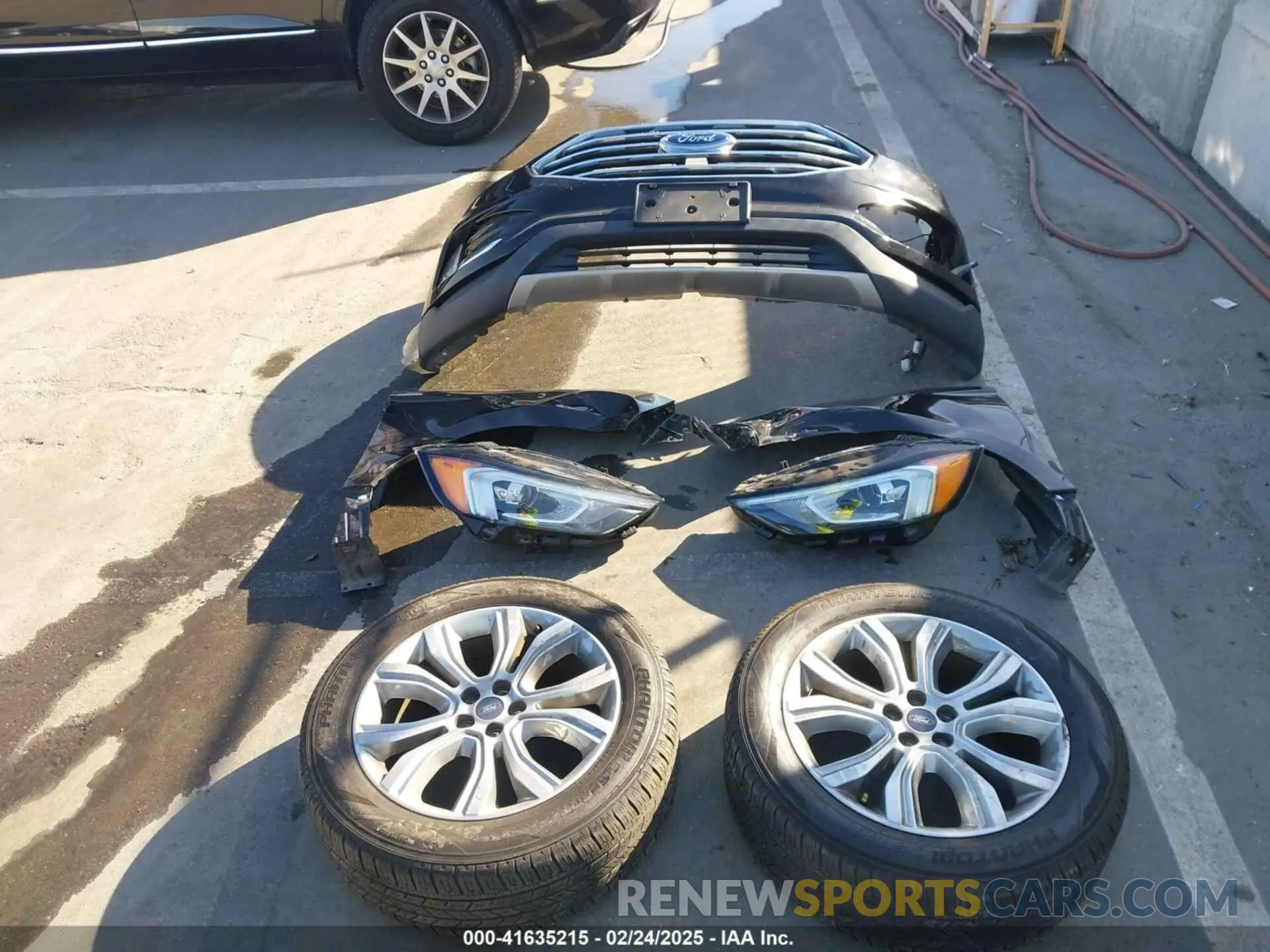 12 fotografías del automóvil dañado 2FMPK3K90KBB63086 FORD EDGE 2019