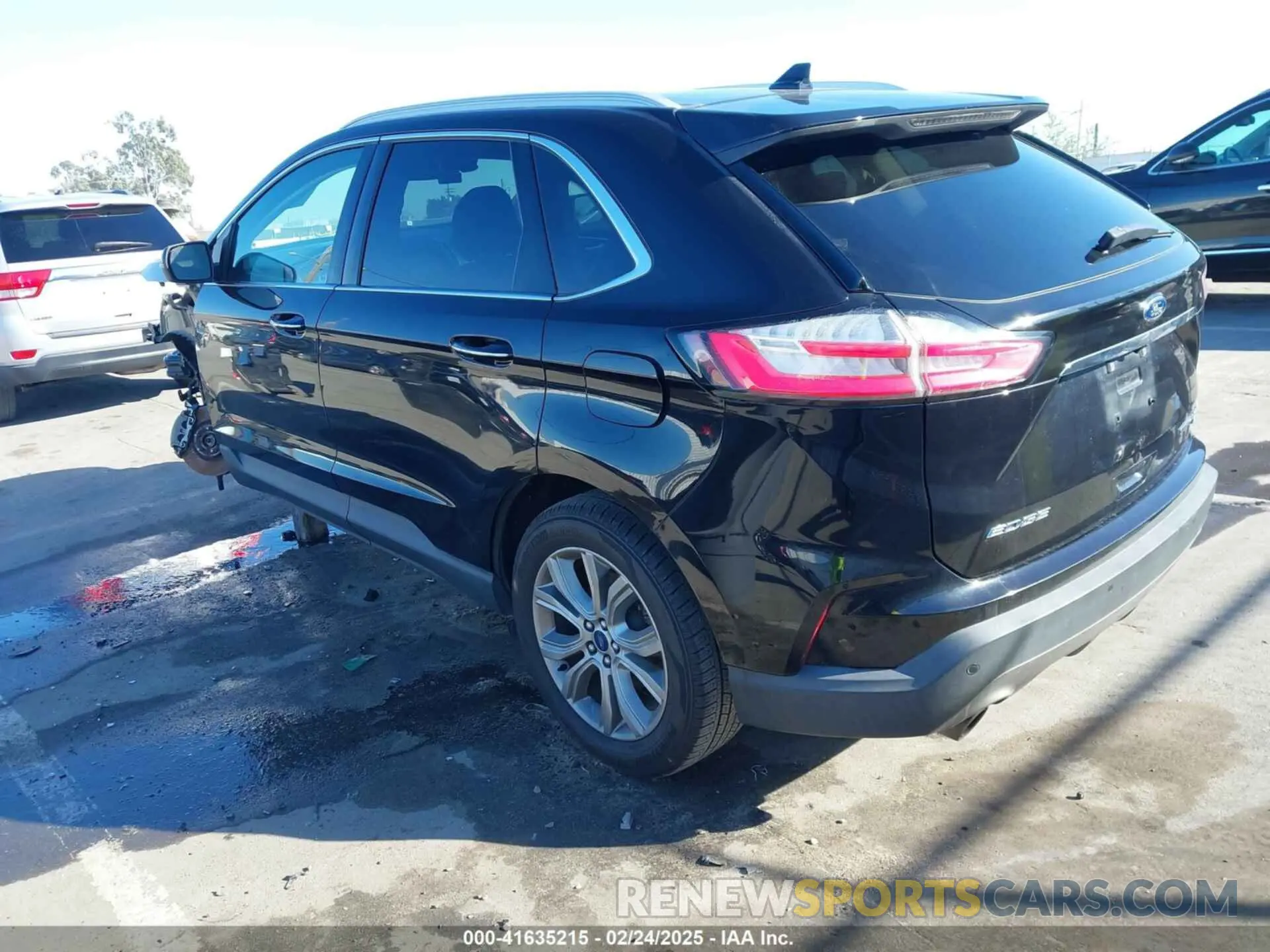 3 fotografías del automóvil dañado 2FMPK3K90KBB63086 FORD EDGE 2019