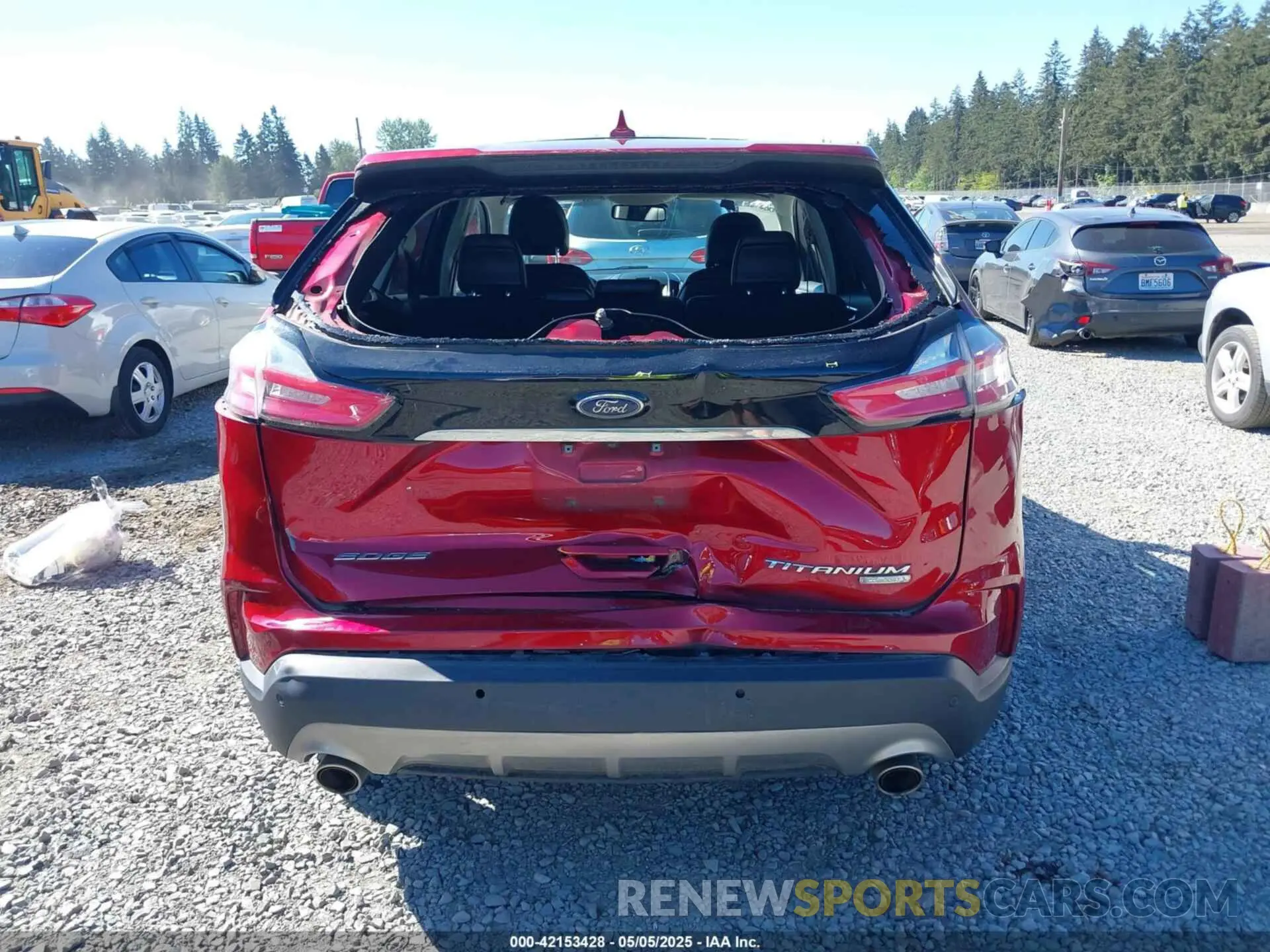 16 fotografías del automóvil dañado 2FMPK3K90KBC20287 FORD EDGE 2019