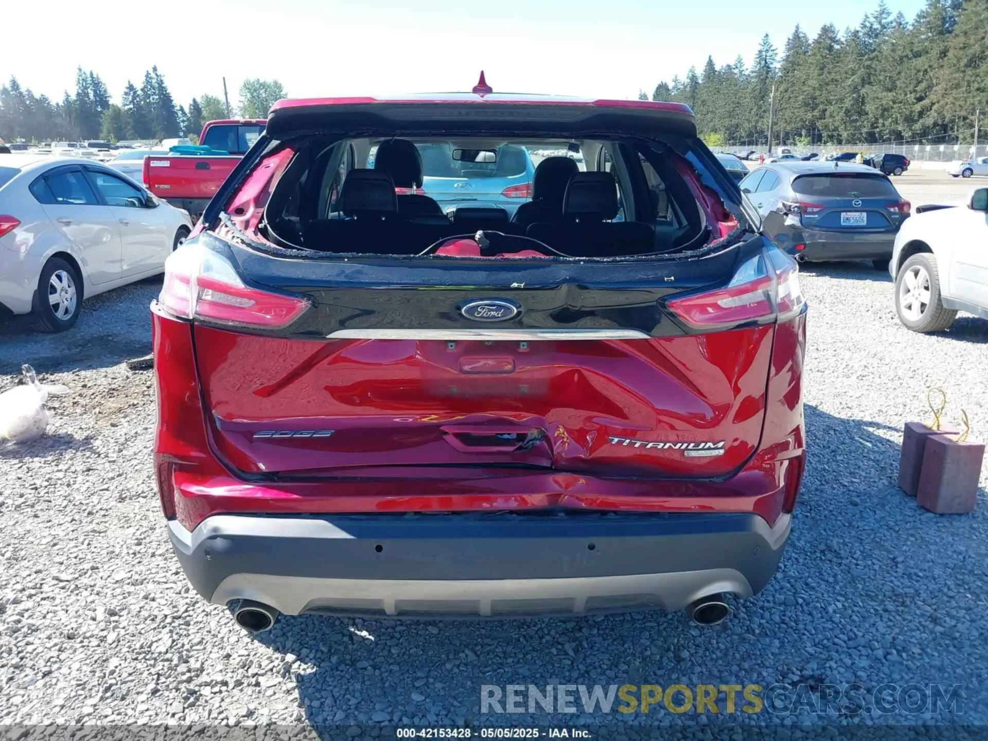 6 fotografías del automóvil dañado 2FMPK3K90KBC20287 FORD EDGE 2019