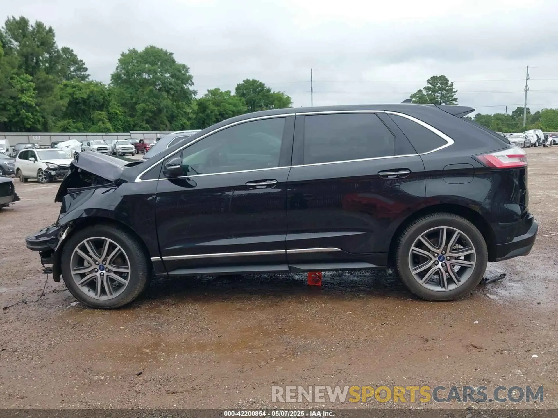 15 fotografías del automóvil dañado 2FMPK3K91KBC35400 FORD EDGE 2019