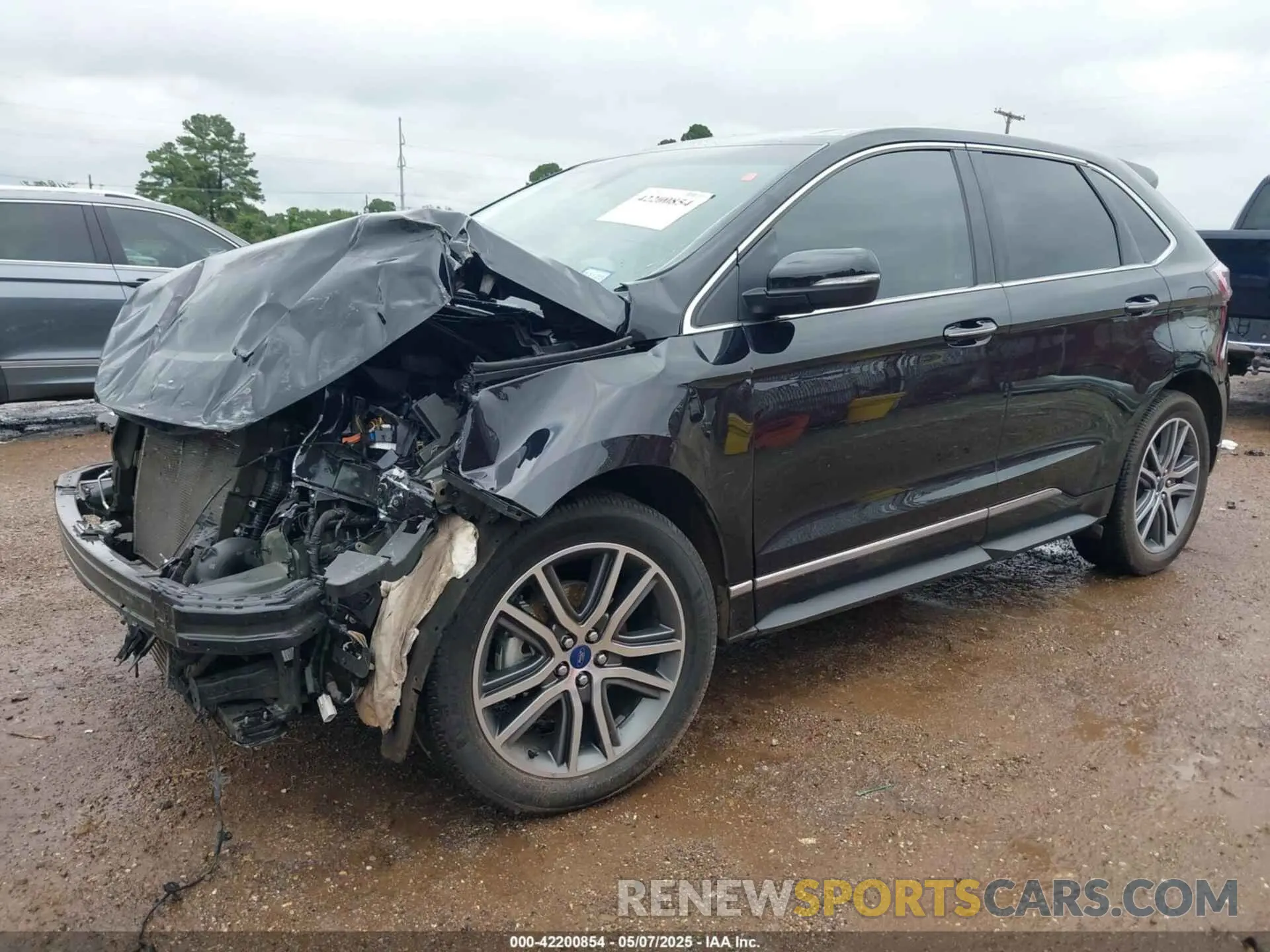 2 fotografías del automóvil dañado 2FMPK3K91KBC35400 FORD EDGE 2019
