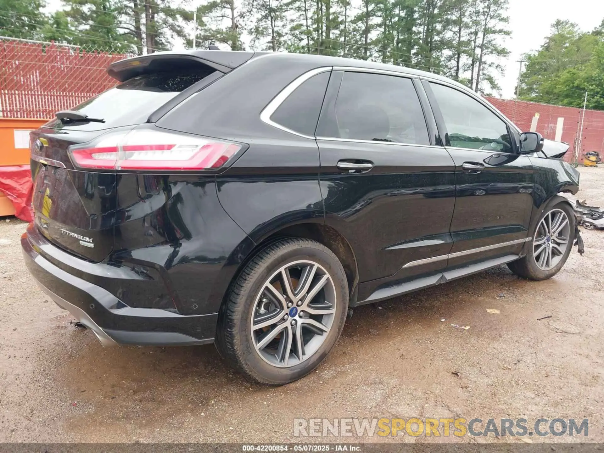 4 fotografías del automóvil dañado 2FMPK3K91KBC35400 FORD EDGE 2019