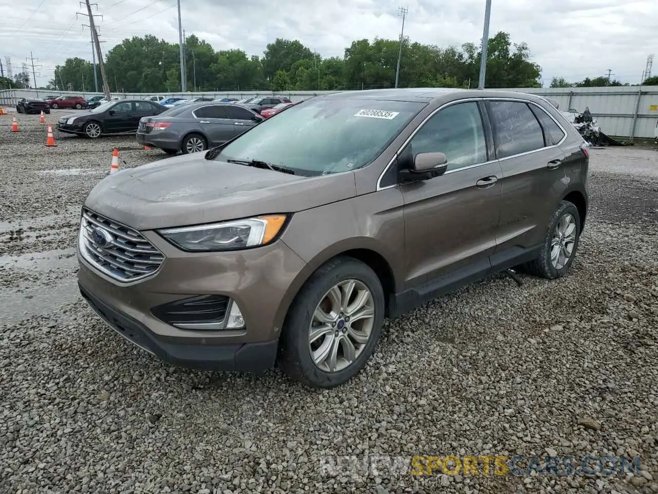 1 fotografías del automóvil dañado 2FMPK3K92KBB81704 FORD EDGE 2019