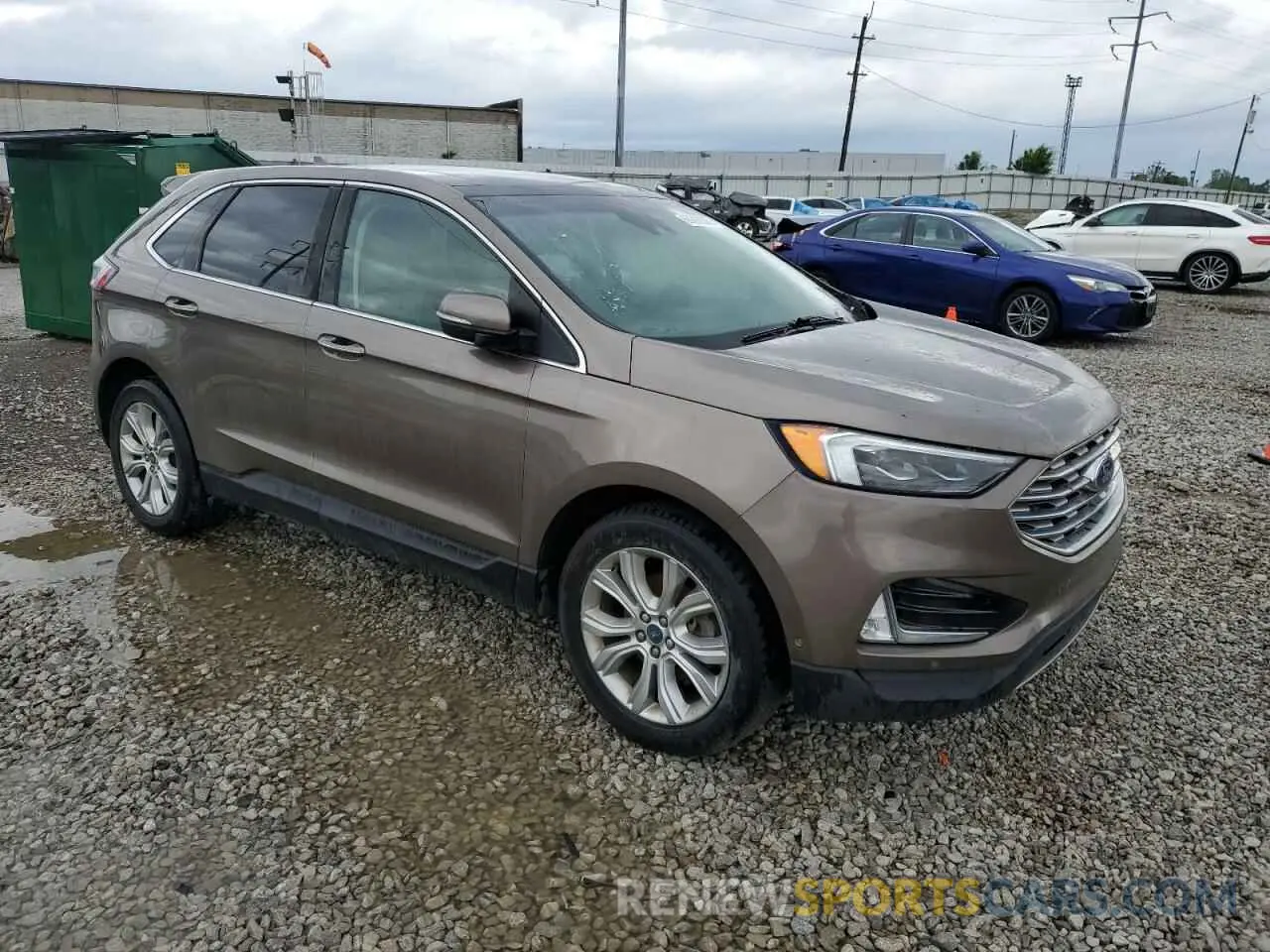 4 fotografías del automóvil dañado 2FMPK3K92KBB81704 FORD EDGE 2019