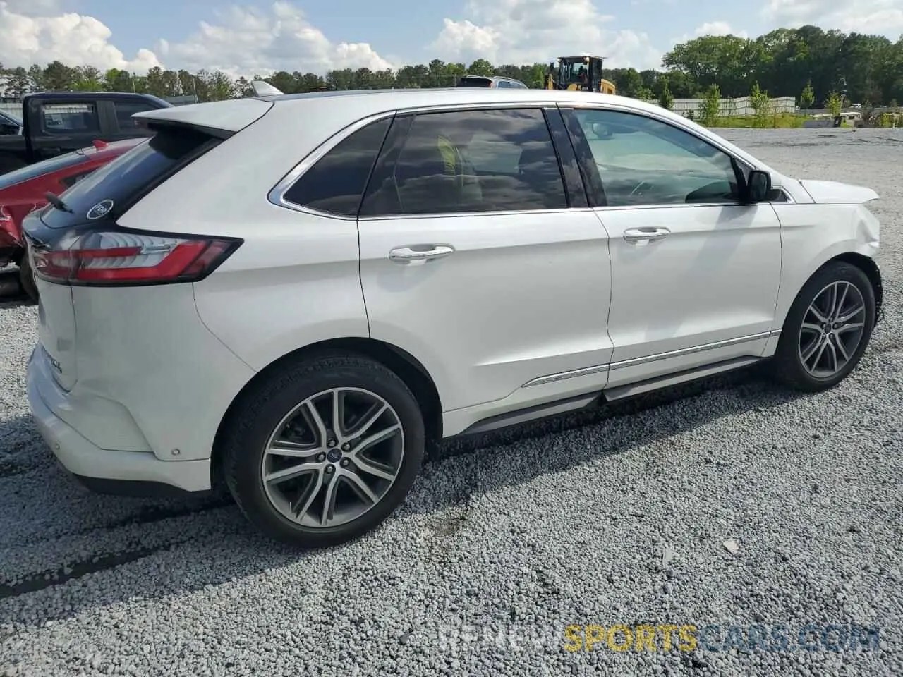 3 fotografías del automóvil dañado 2FMPK3K92KBC43554 FORD EDGE 2019