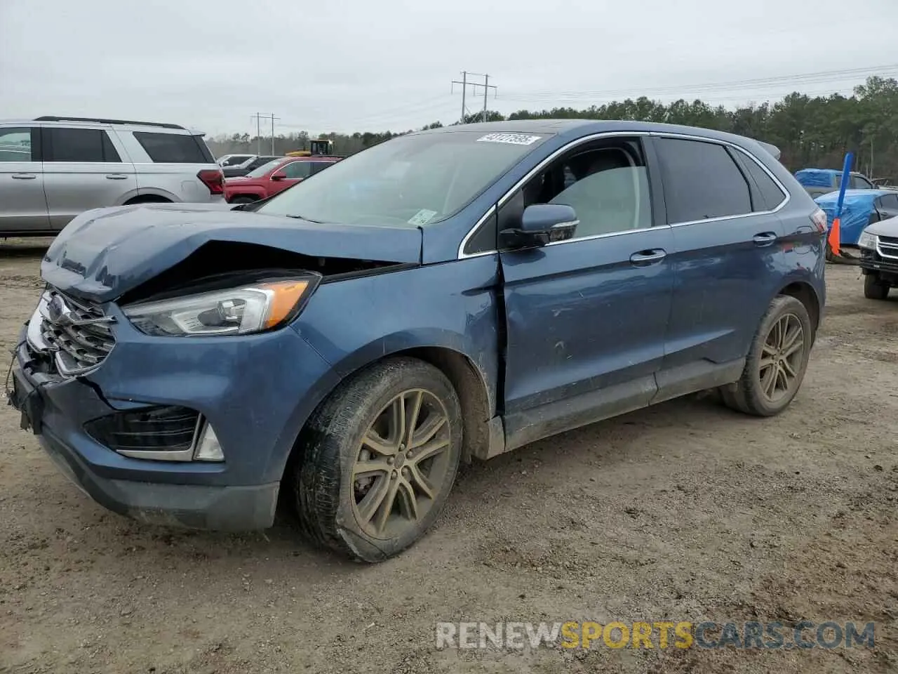 1 fotografías del automóvil dañado 2FMPK3K93KBB73725 FORD EDGE 2019