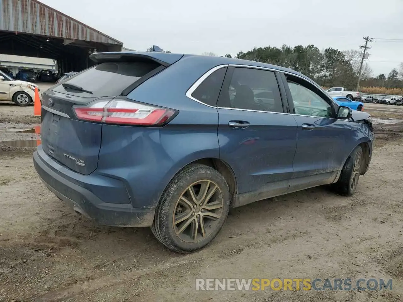 3 fotografías del automóvil dañado 2FMPK3K93KBB73725 FORD EDGE 2019