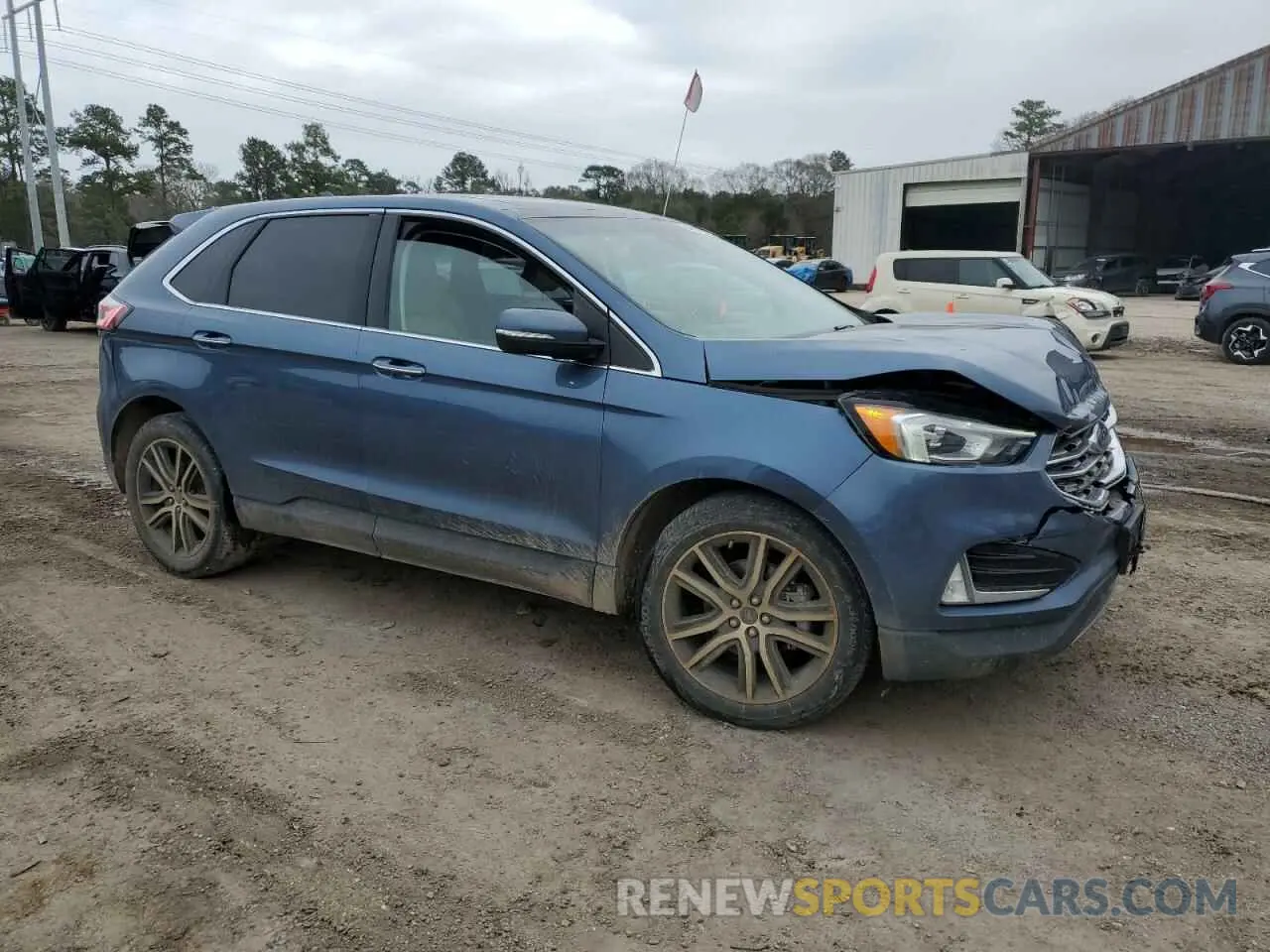 4 fotografías del automóvil dañado 2FMPK3K93KBB73725 FORD EDGE 2019