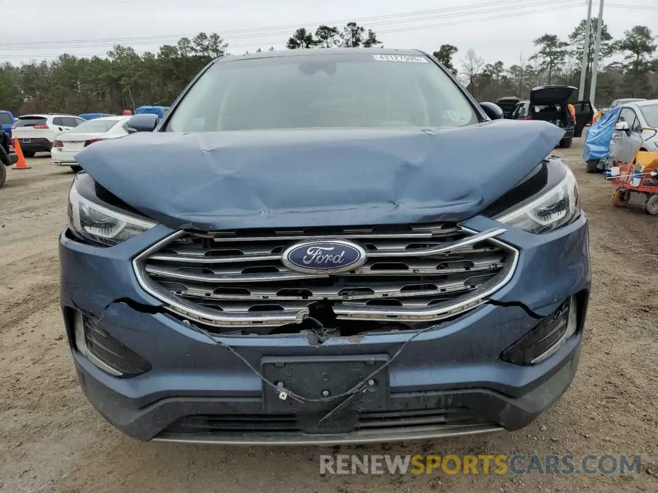 5 fotografías del automóvil dañado 2FMPK3K93KBB73725 FORD EDGE 2019