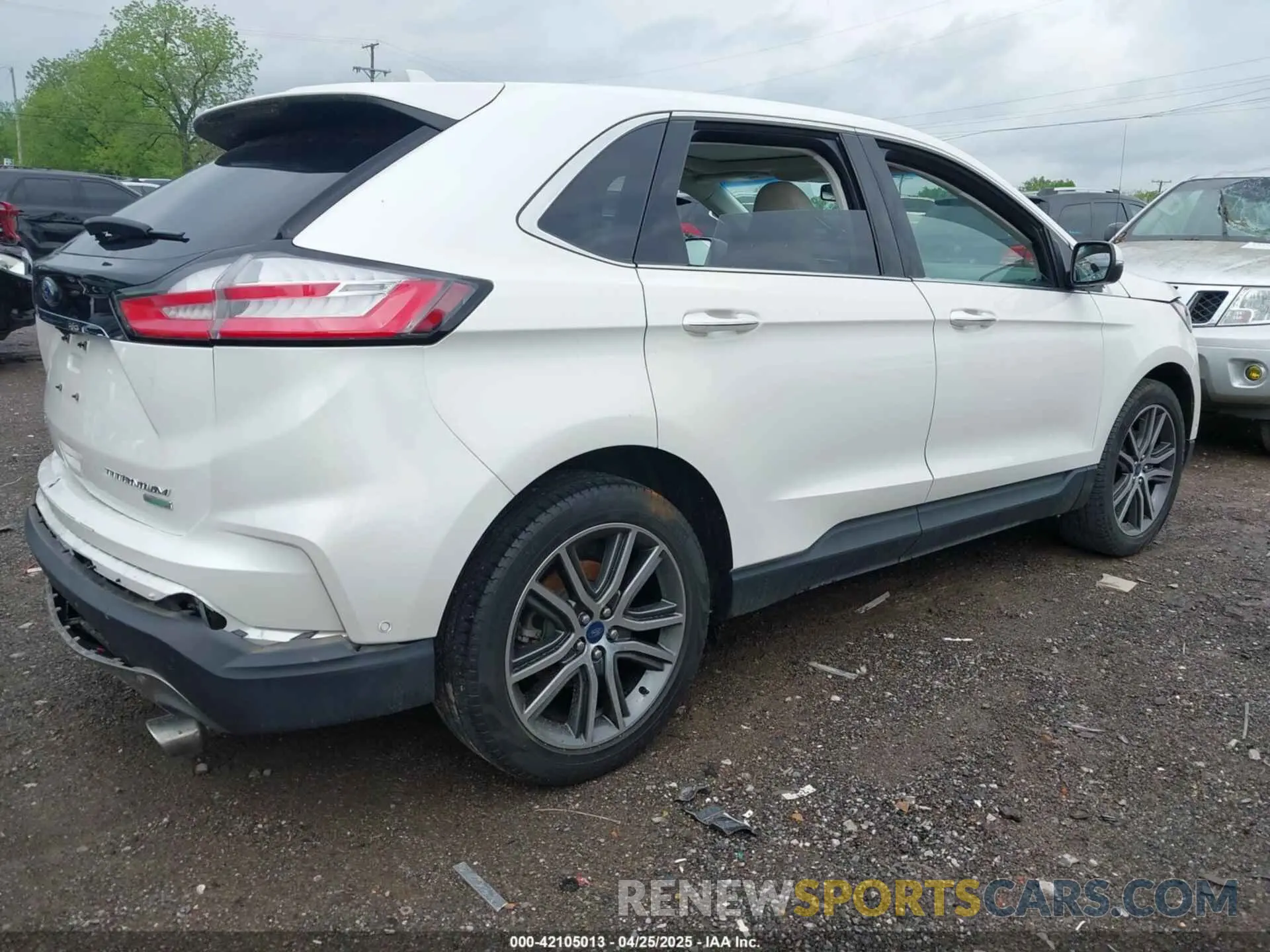 4 fotografías del automóvil dañado 2FMPK3K94KBB49918 FORD EDGE 2019