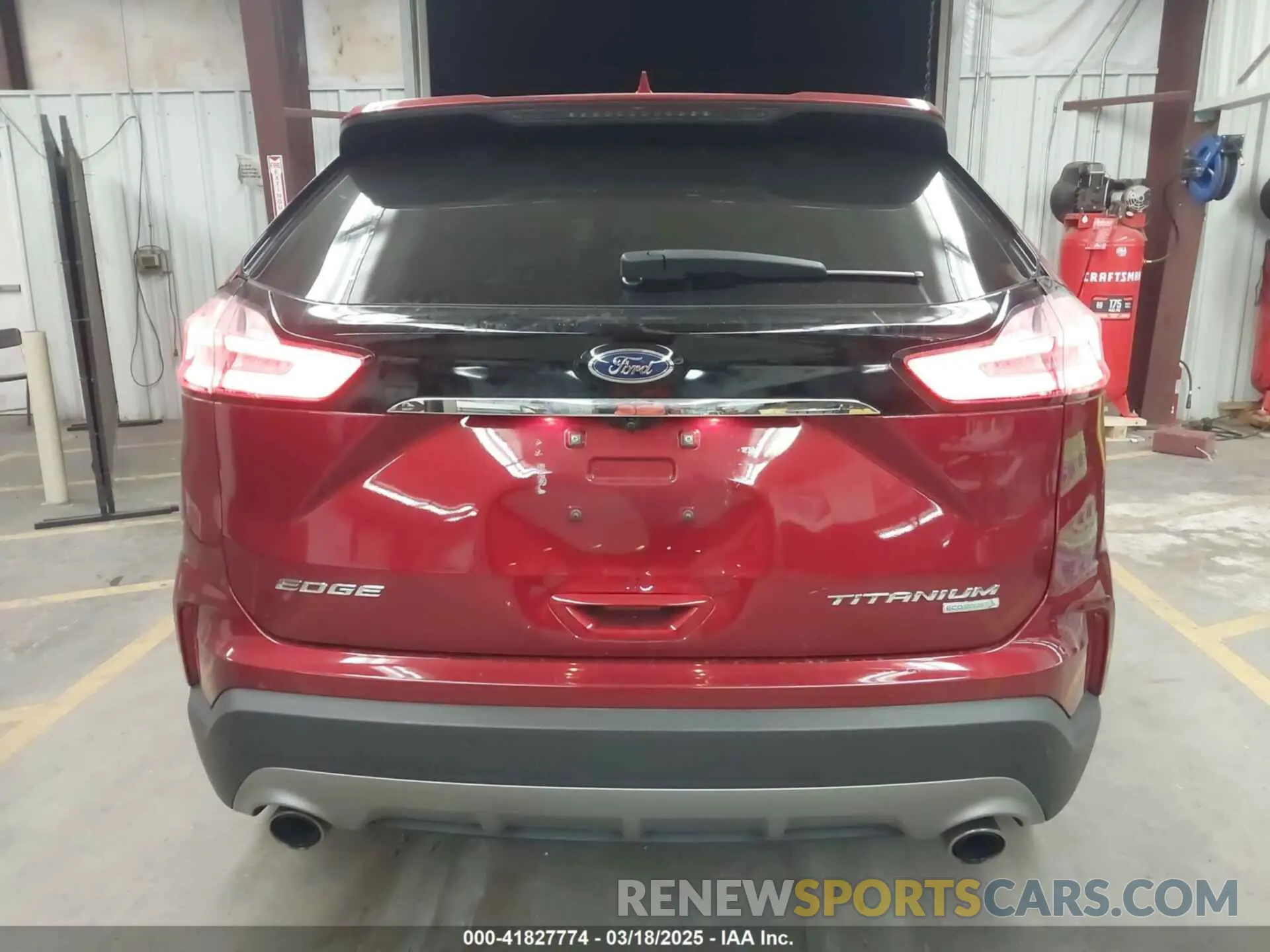 16 fotografías del automóvil dañado 2FMPK3K94KBB70056 FORD EDGE 2019