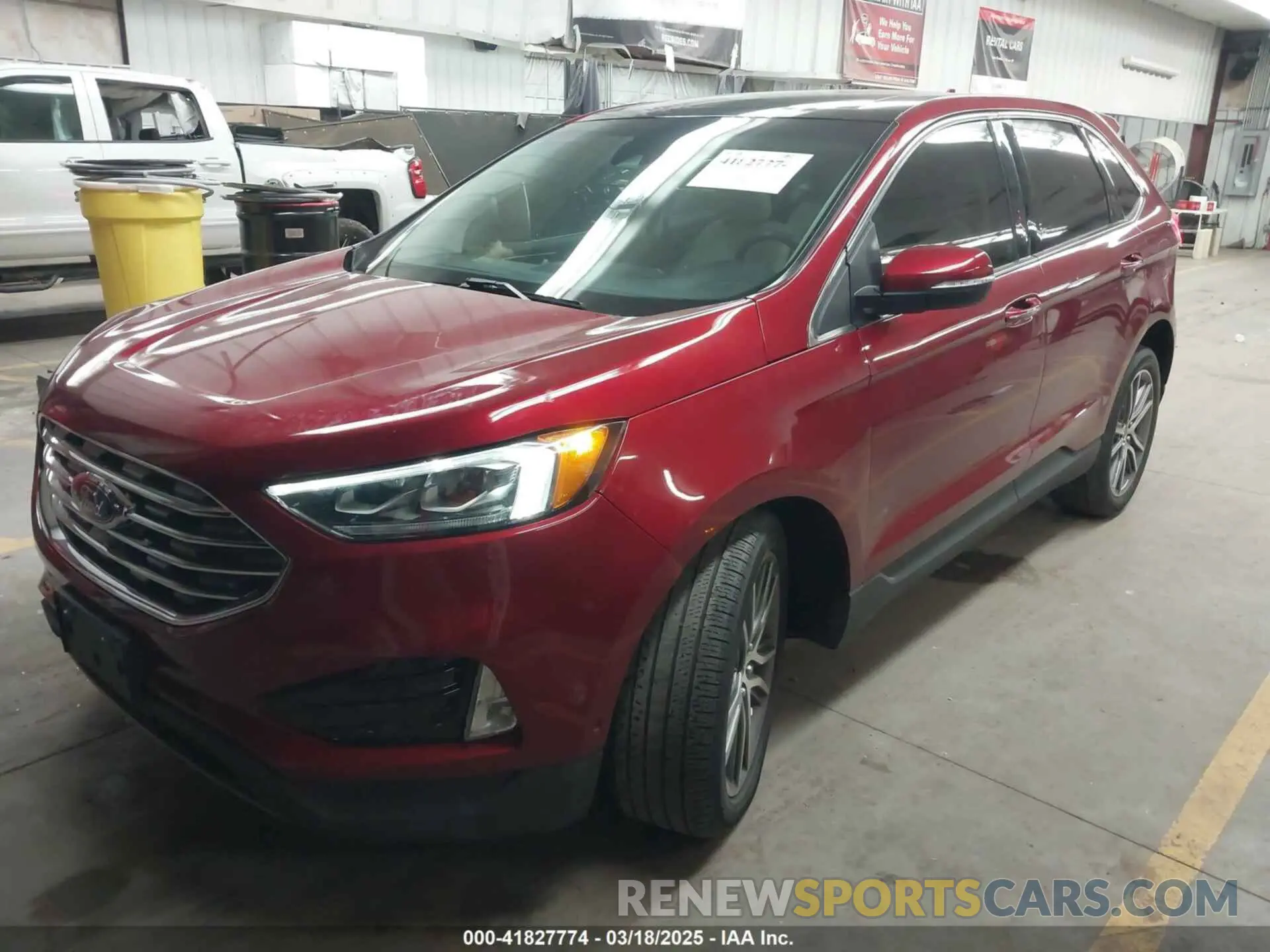 2 fotografías del automóvil dañado 2FMPK3K94KBB70056 FORD EDGE 2019