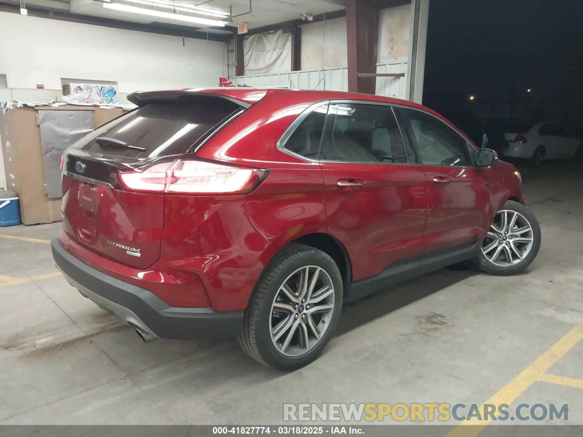 4 fotografías del automóvil dañado 2FMPK3K94KBB70056 FORD EDGE 2019