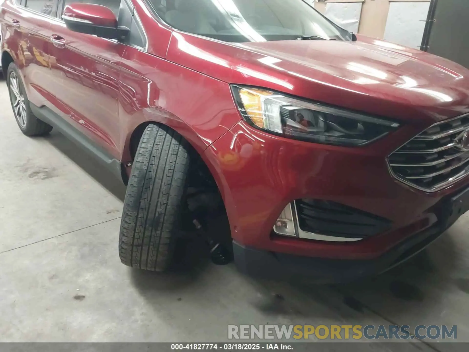 6 fotografías del automóvil dañado 2FMPK3K94KBB70056 FORD EDGE 2019