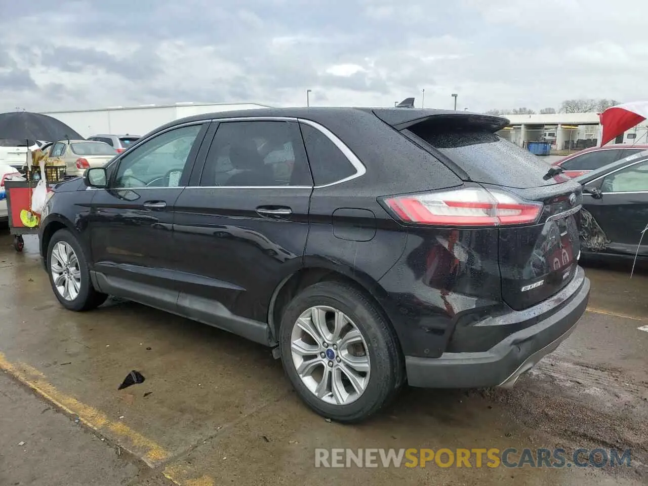 2 fotografías del automóvil dañado 2FMPK3K94KBB81333 FORD EDGE 2019