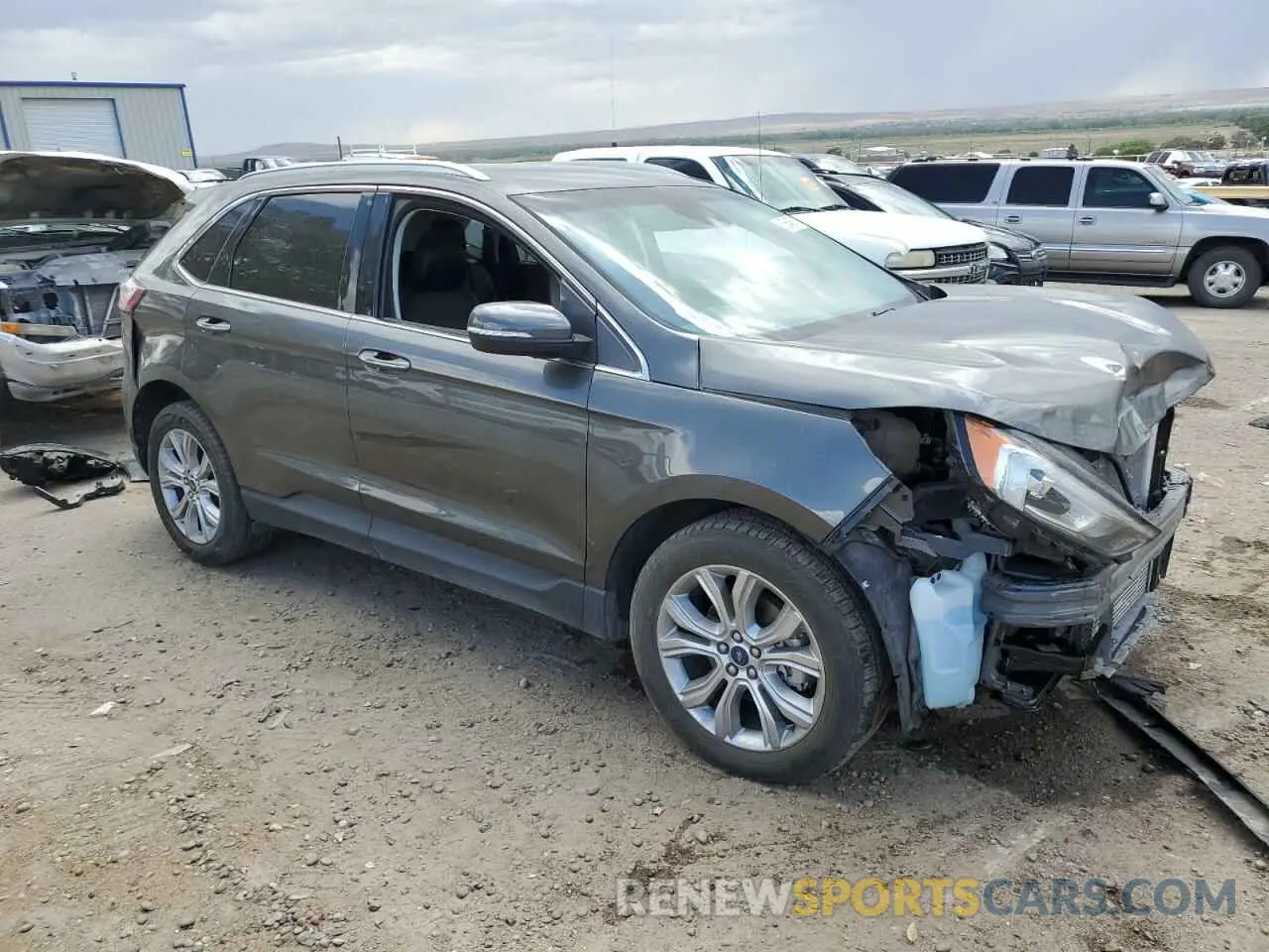 4 fotografías del automóvil dañado 2FMPK3K95KBC64589 FORD EDGE 2019