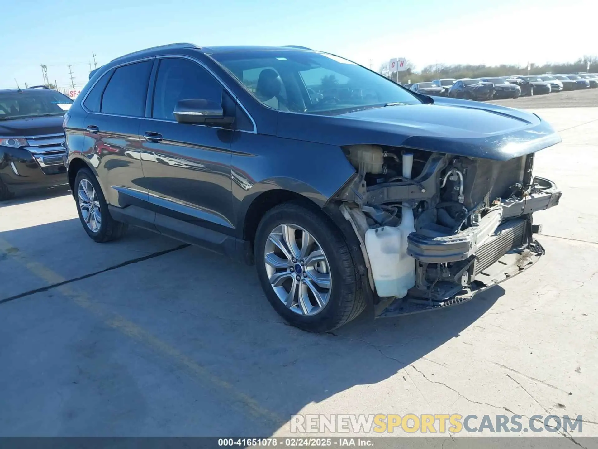 1 fotografías del automóvil dañado 2FMPK3K97KBC46935 FORD EDGE 2019