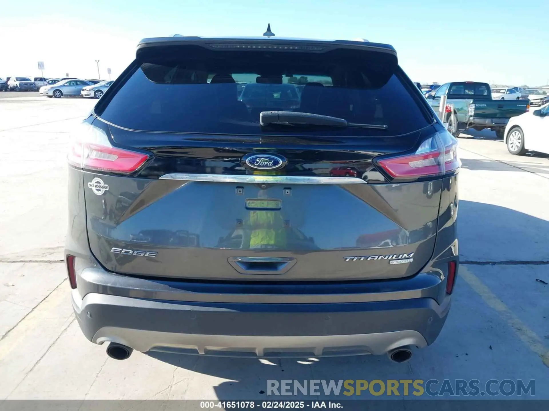 17 fotografías del automóvil dañado 2FMPK3K97KBC46935 FORD EDGE 2019