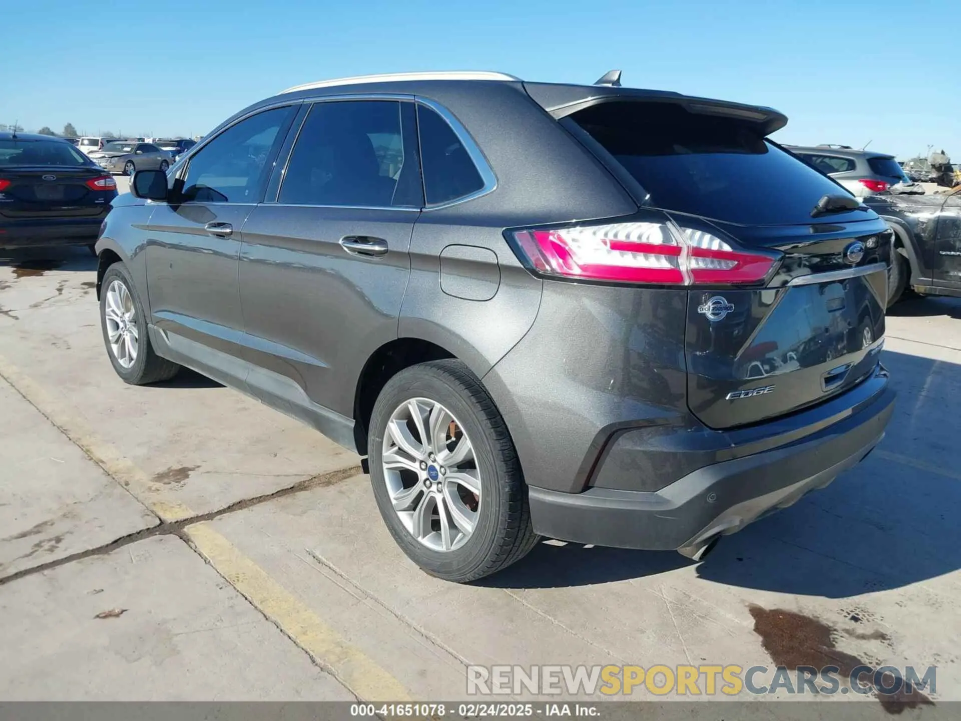 3 fotografías del automóvil dañado 2FMPK3K97KBC46935 FORD EDGE 2019