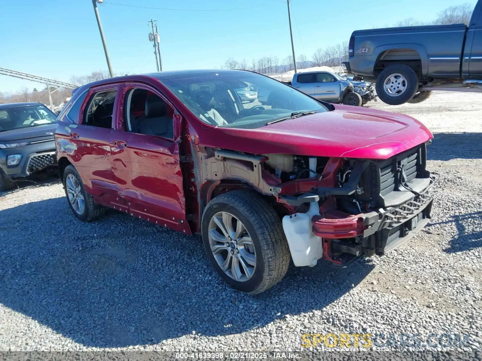 1 fotografías del automóvil dañado 2FMPK3K99KBB34346 FORD EDGE 2019
