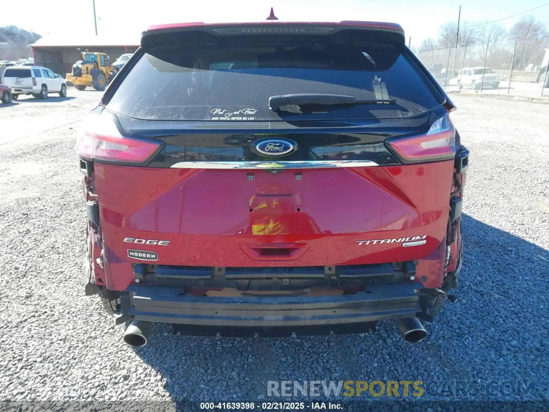17 fotografías del automóvil dañado 2FMPK3K99KBB34346 FORD EDGE 2019