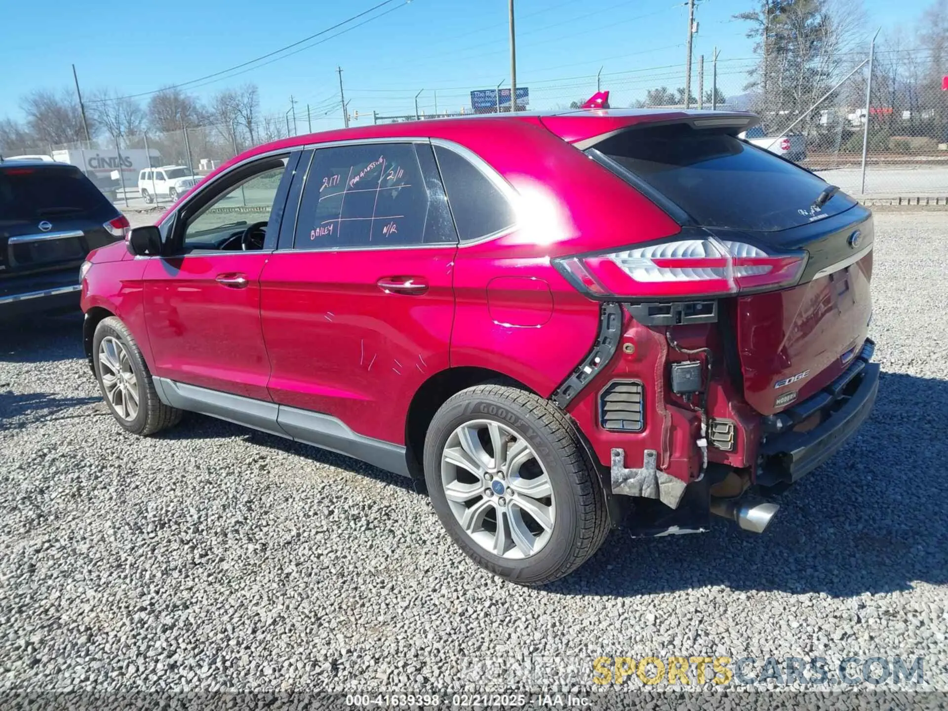 3 fotografías del automóvil dañado 2FMPK3K99KBB34346 FORD EDGE 2019
