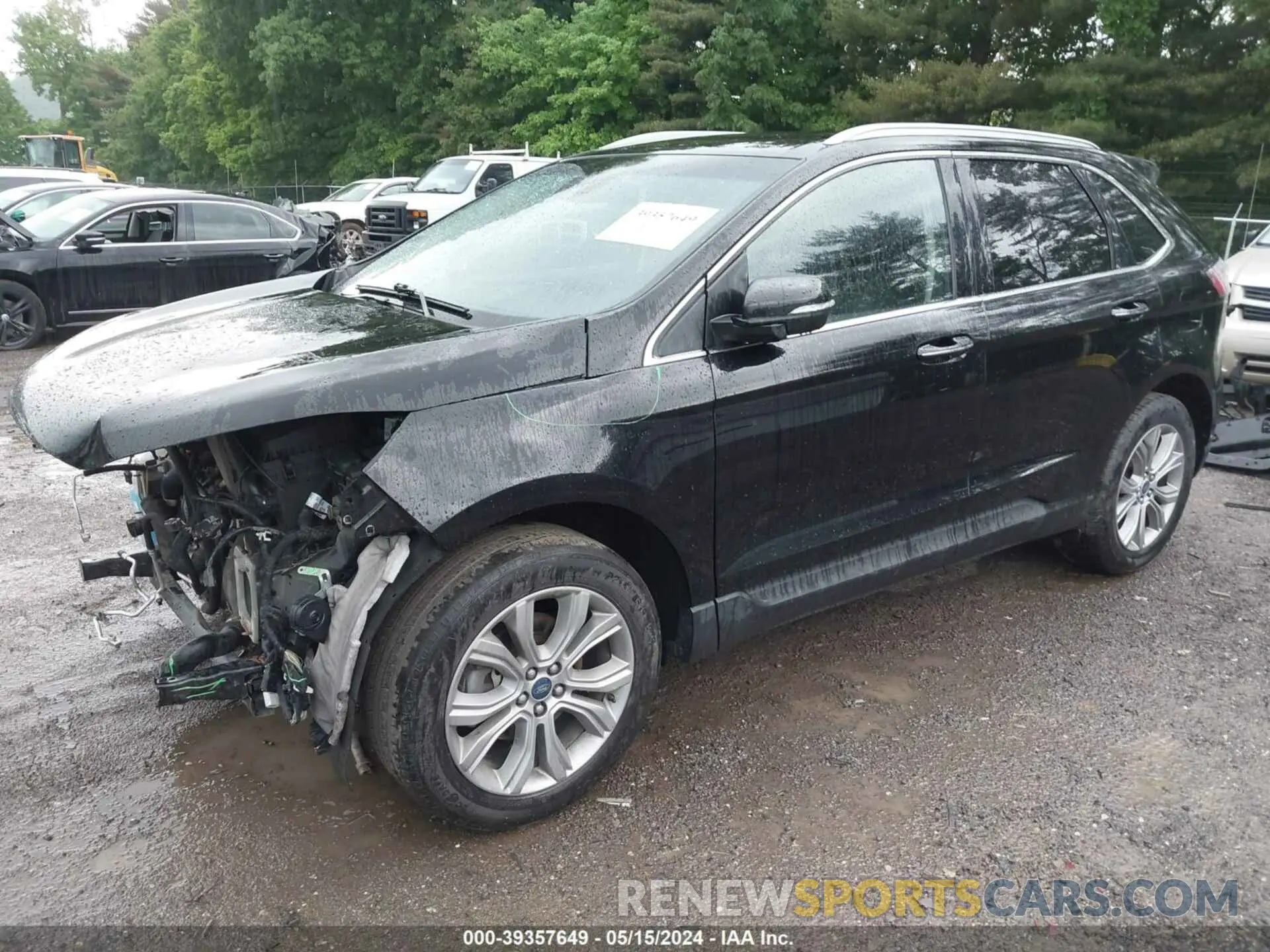 2 fotografías del automóvil dañado 2FMPK3K99KBB56427 FORD EDGE 2019