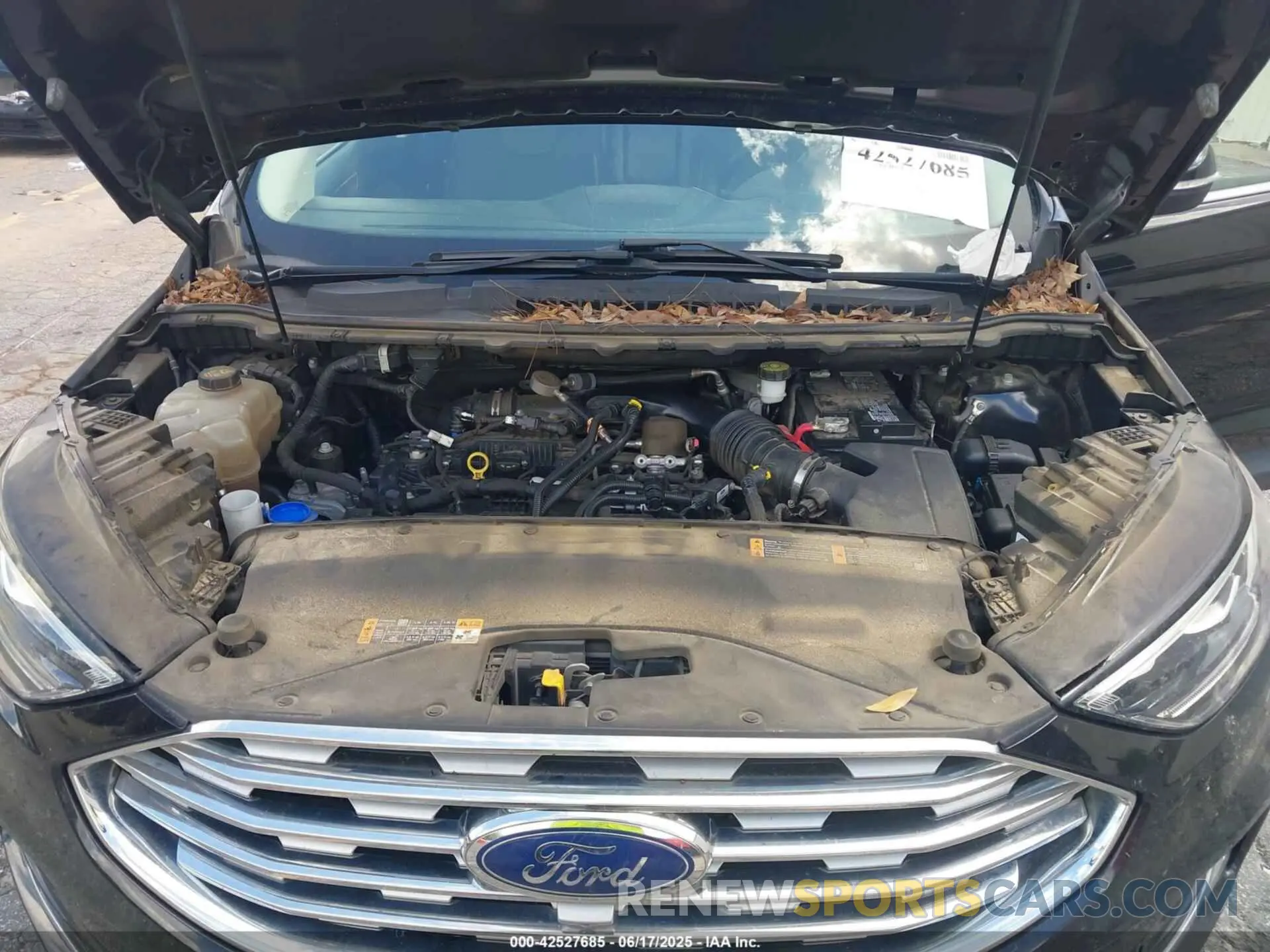 10 fotografías del automóvil dañado 2FMPK3K99KBB81408 FORD EDGE 2019