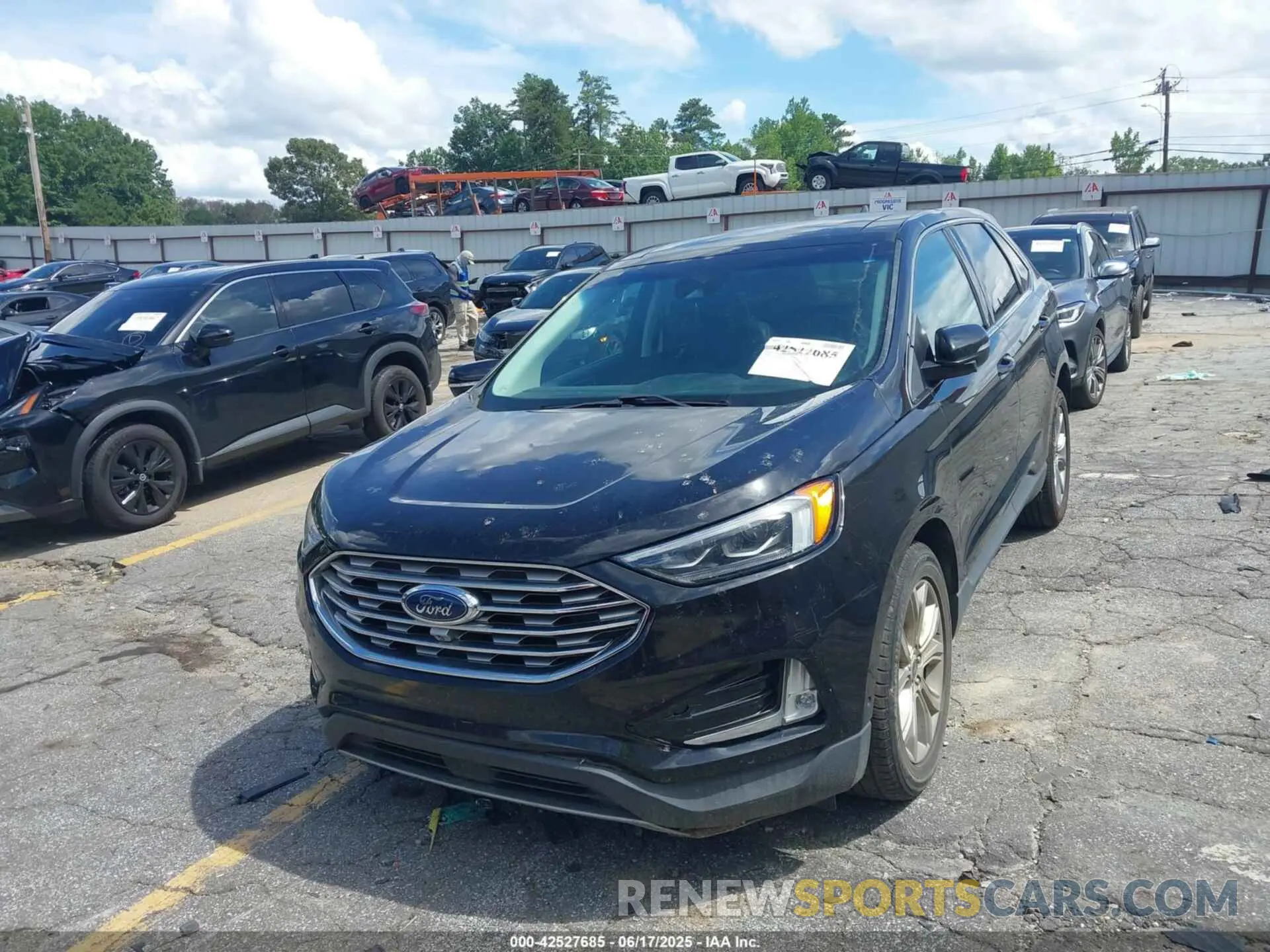 2 fotografías del automóvil dañado 2FMPK3K99KBB81408 FORD EDGE 2019