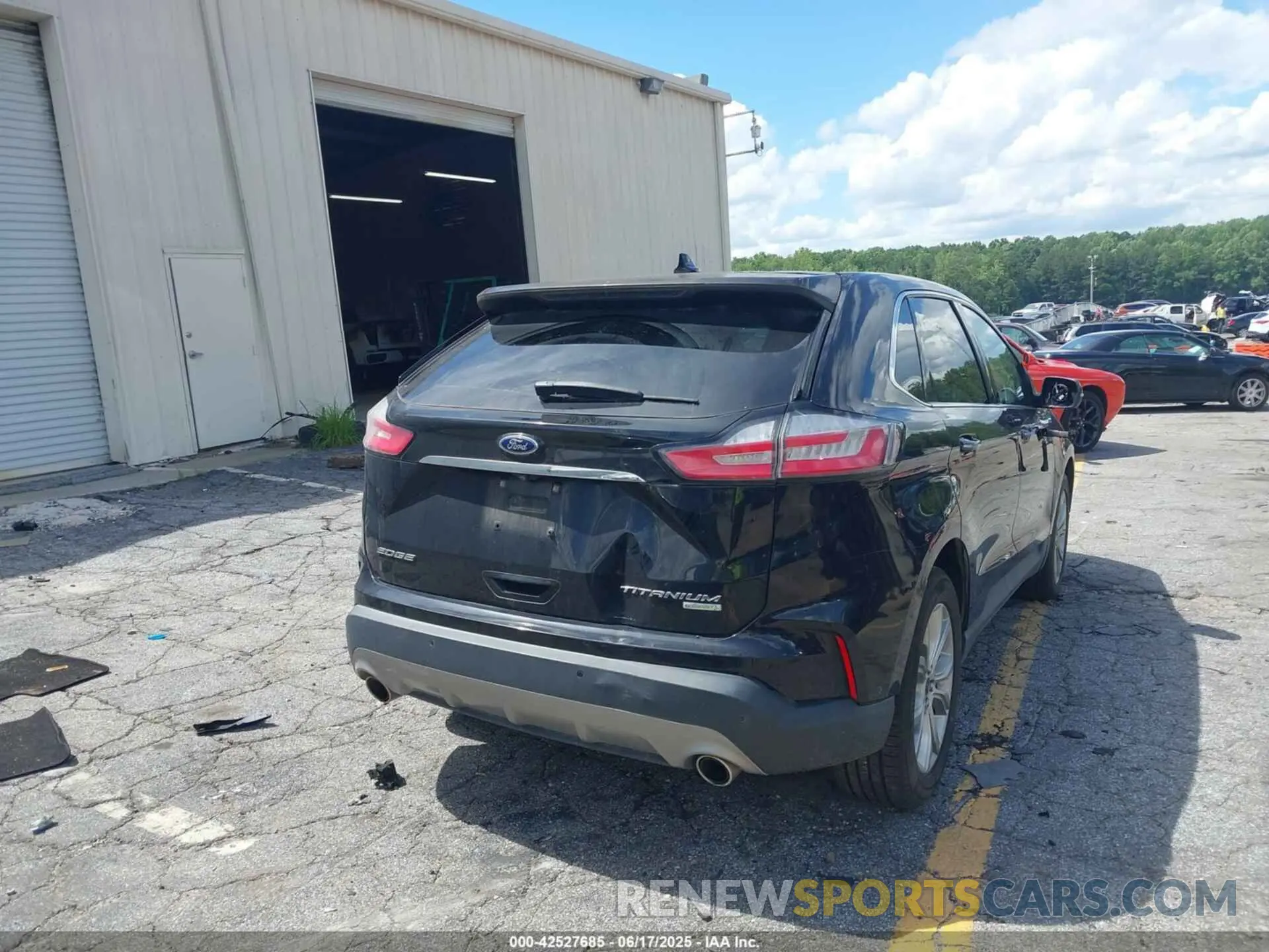 4 fotografías del automóvil dañado 2FMPK3K99KBB81408 FORD EDGE 2019