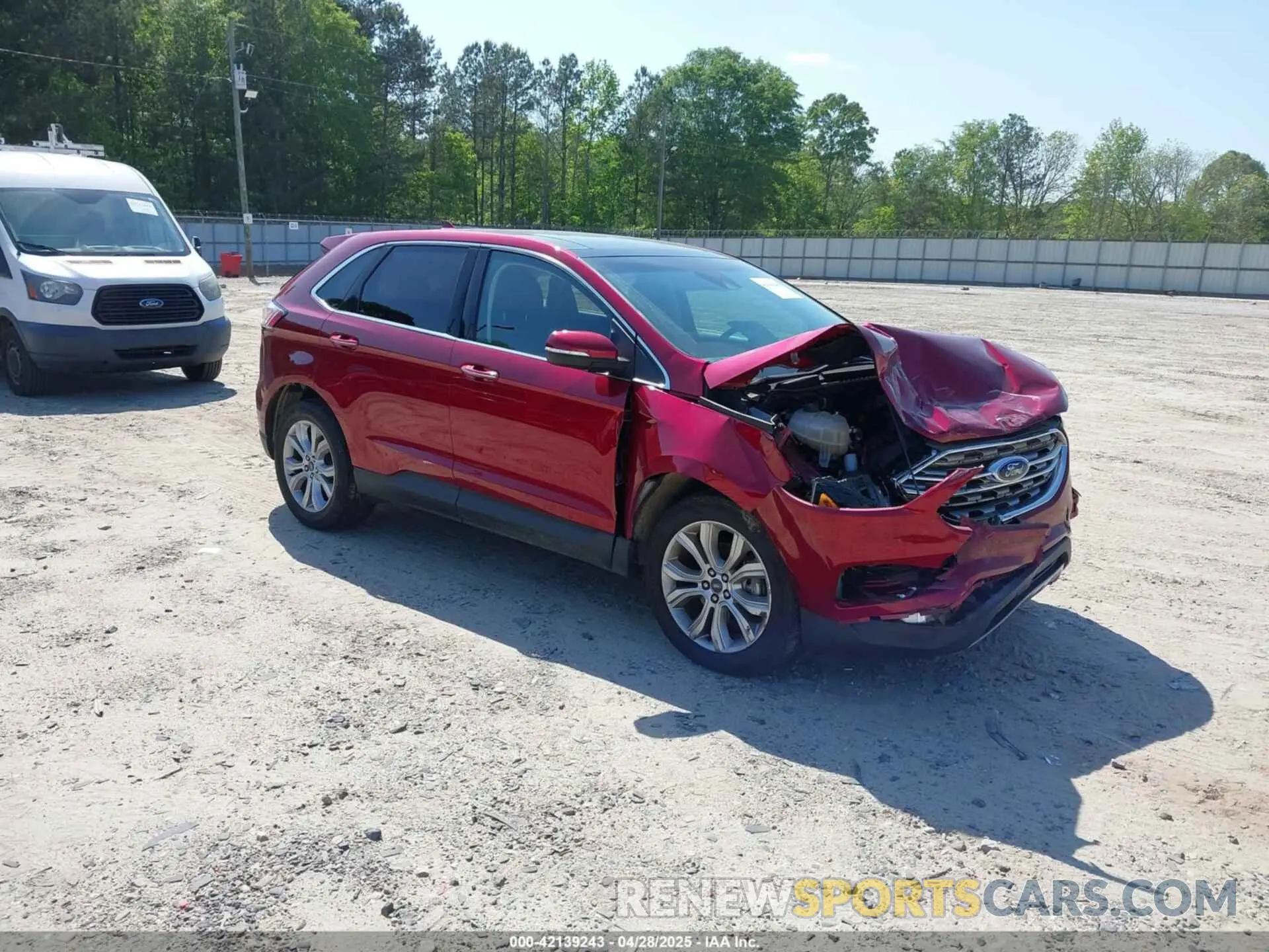 1 fotografías del automóvil dañado 2FMPK3K99KBB85281 FORD EDGE 2019