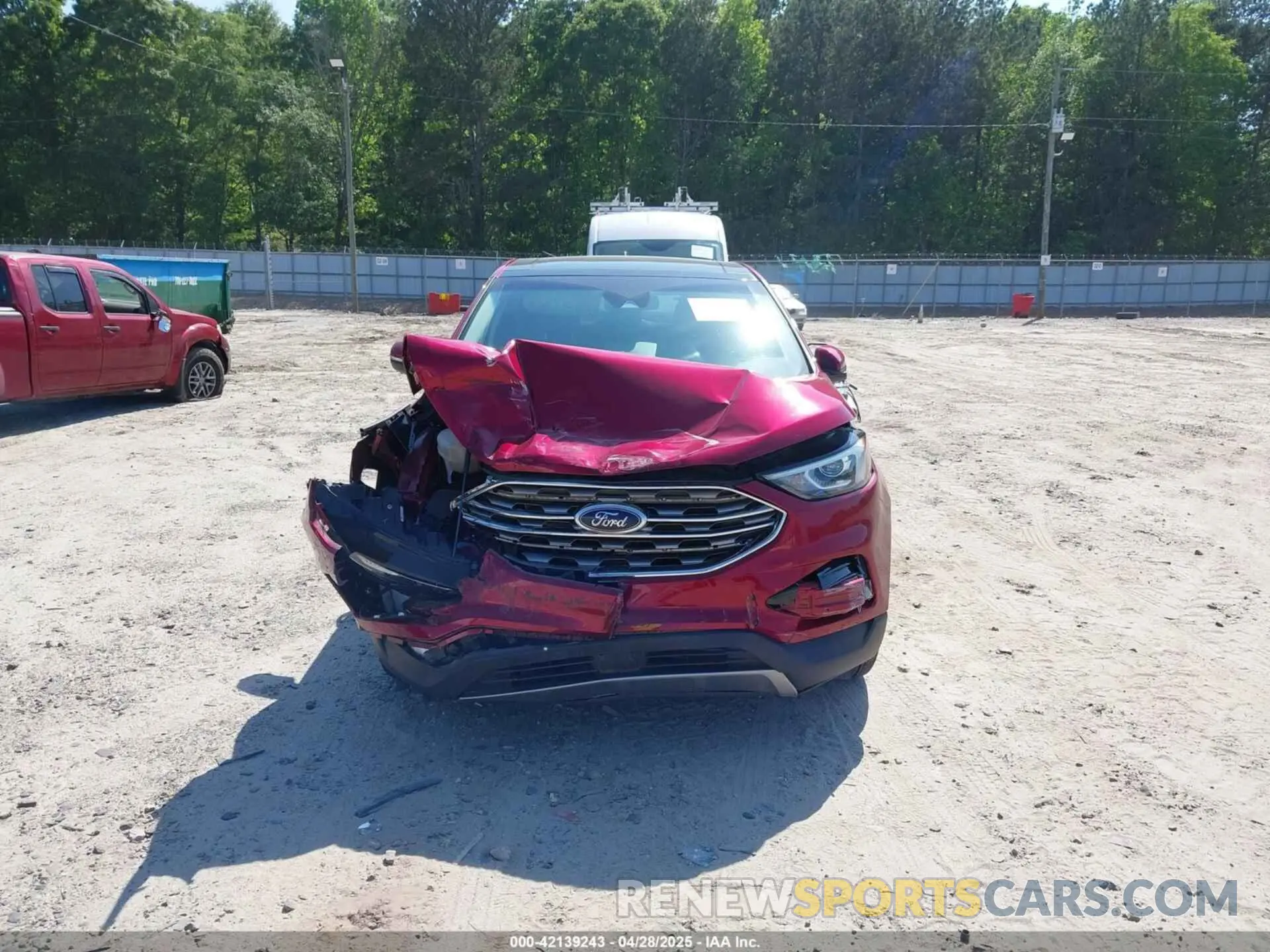 12 fotografías del automóvil dañado 2FMPK3K99KBB85281 FORD EDGE 2019