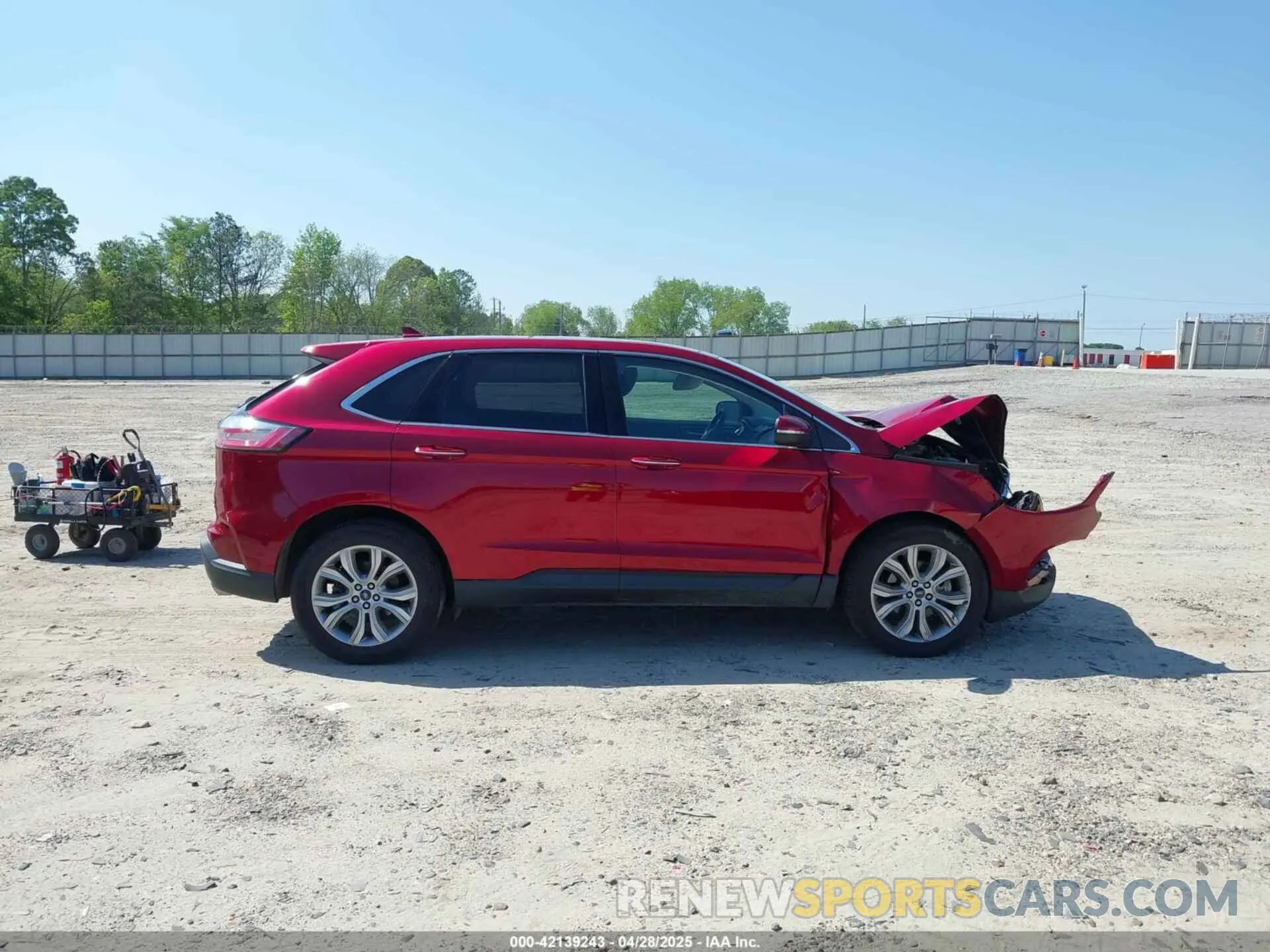 13 fotografías del automóvil dañado 2FMPK3K99KBB85281 FORD EDGE 2019