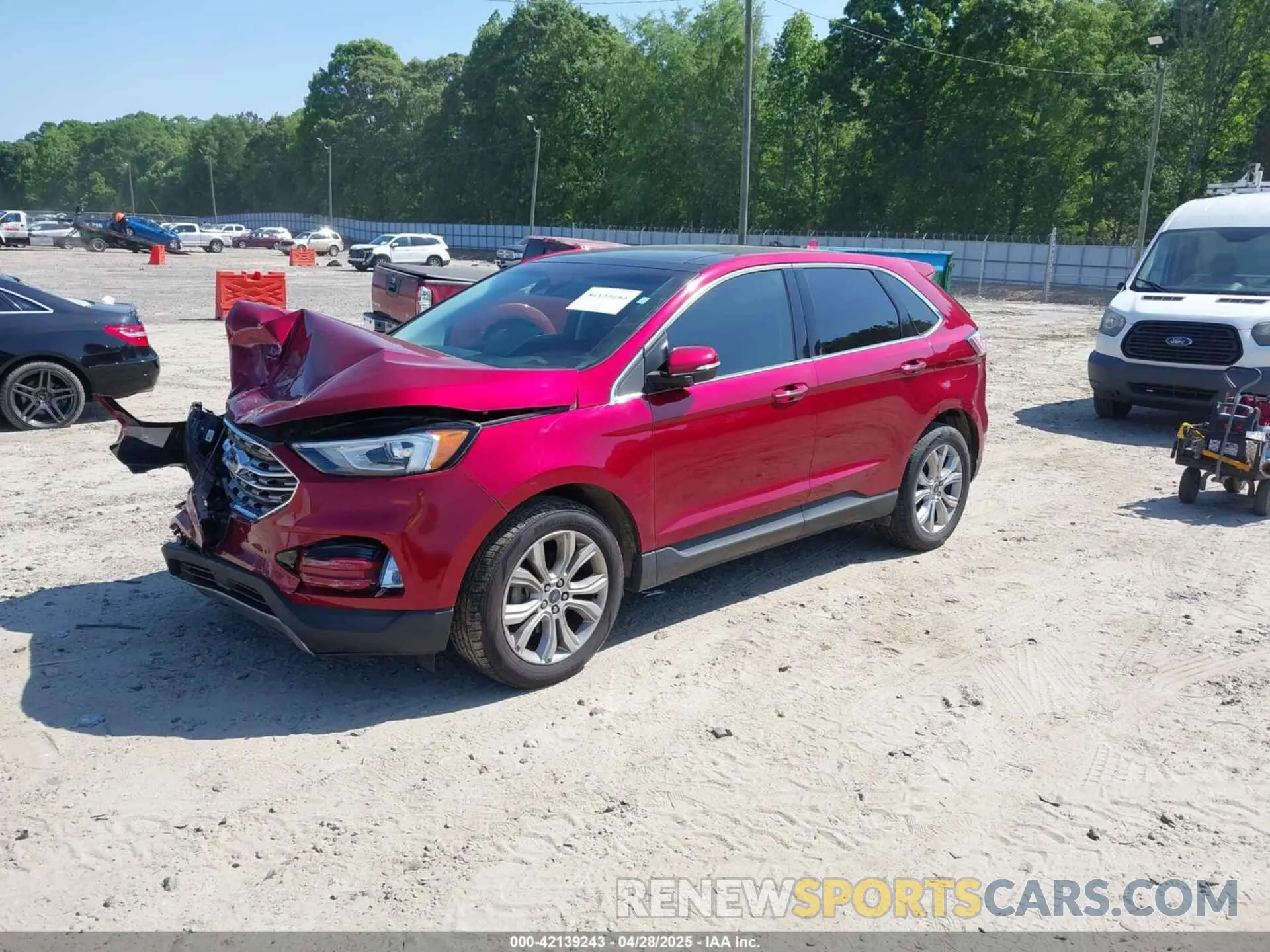 2 fotografías del automóvil dañado 2FMPK3K99KBB85281 FORD EDGE 2019