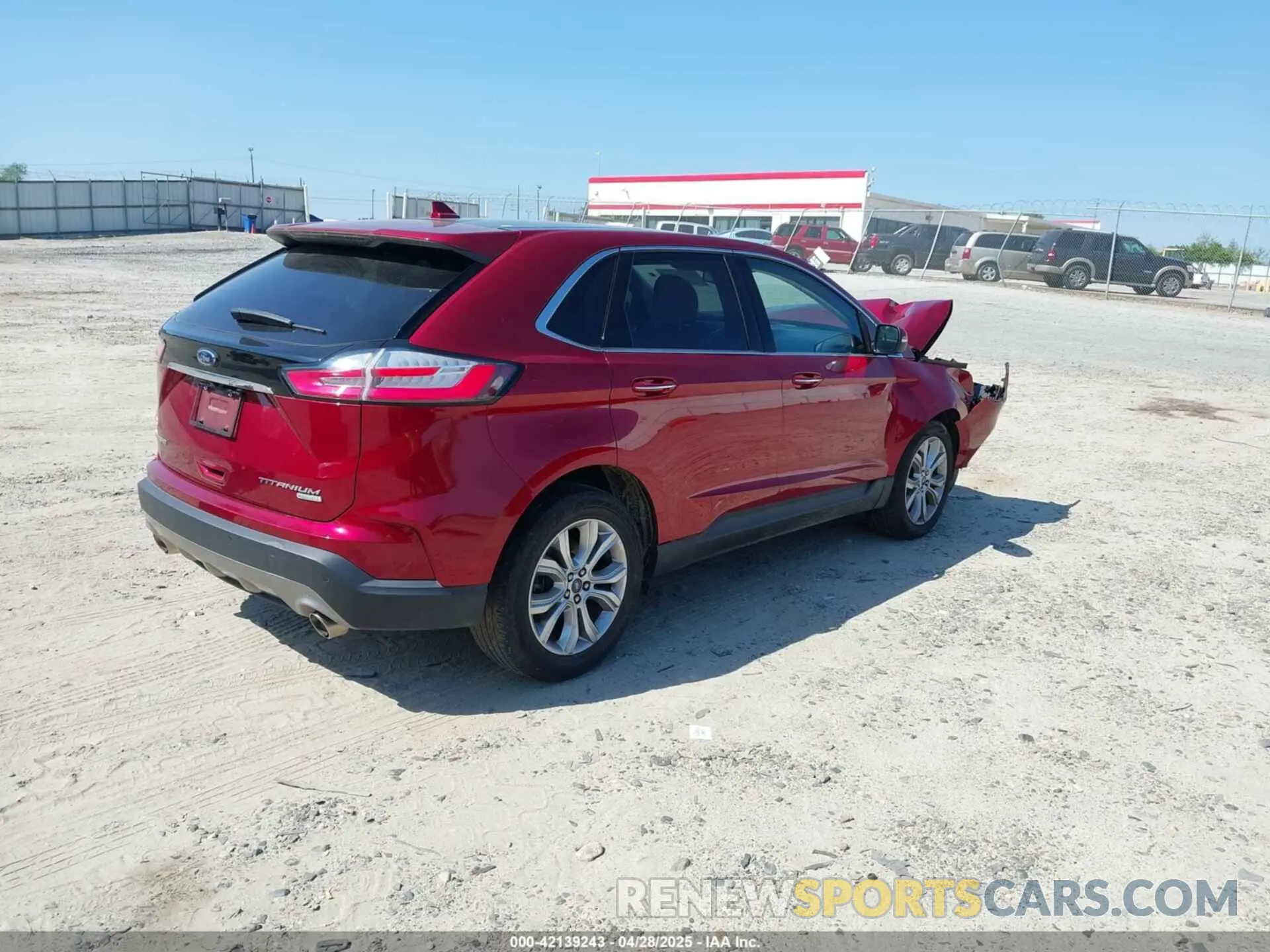 4 fotografías del automóvil dañado 2FMPK3K99KBB85281 FORD EDGE 2019