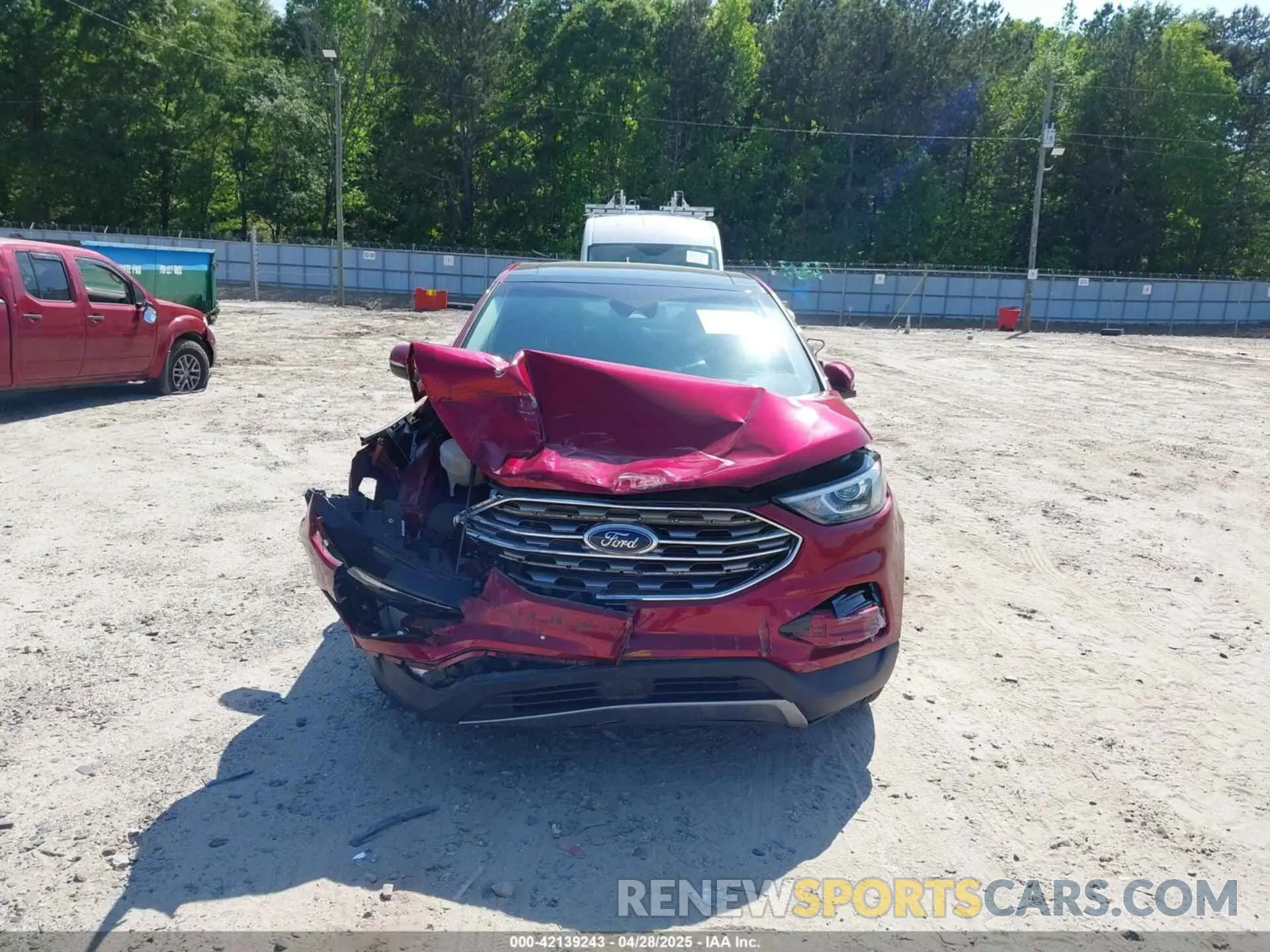 6 fotografías del automóvil dañado 2FMPK3K99KBB85281 FORD EDGE 2019