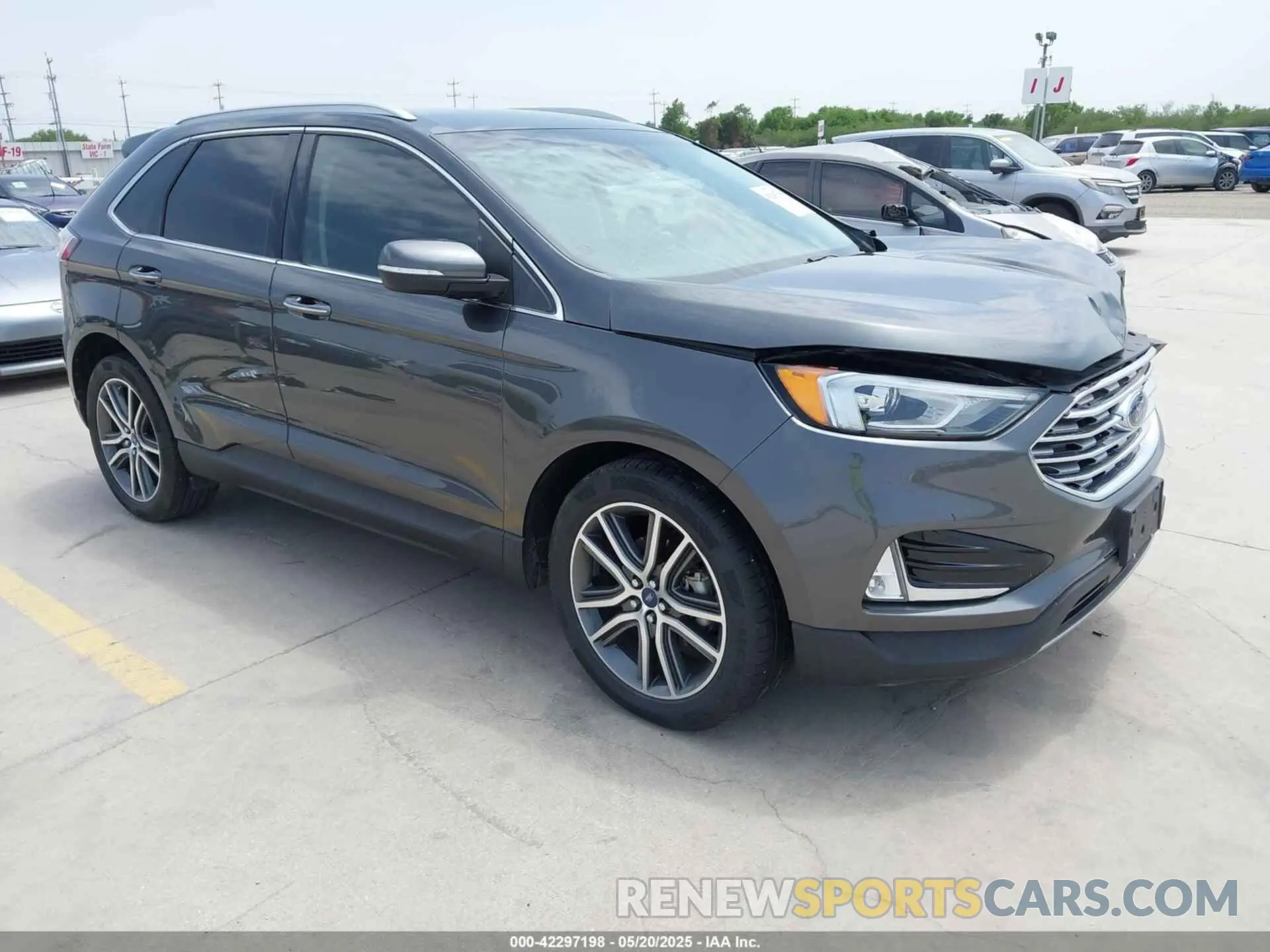 1 fotografías del automóvil dañado 2FMPK3K9XKBC35685 FORD EDGE 2019
