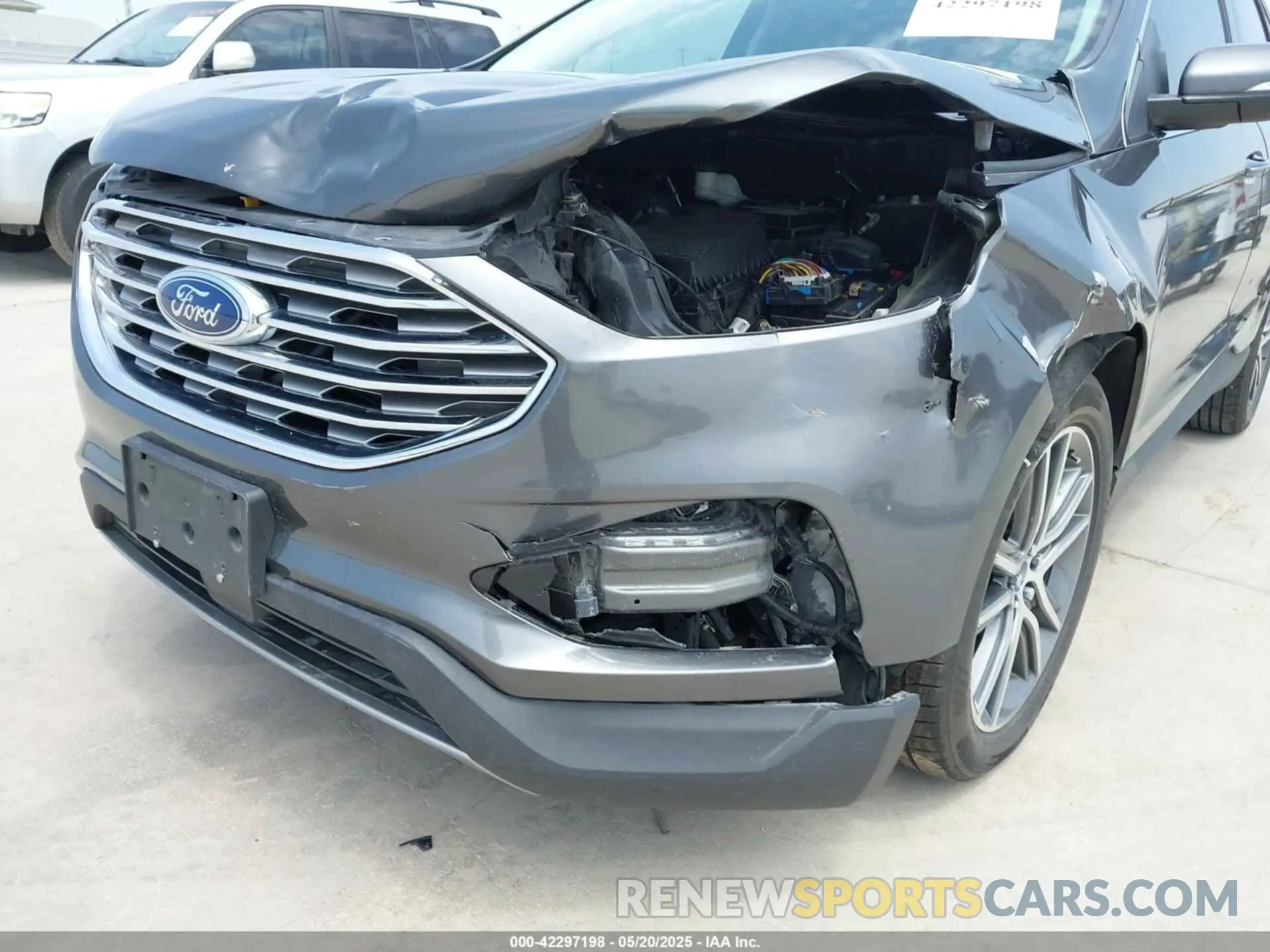 6 fotografías del automóvil dañado 2FMPK3K9XKBC35685 FORD EDGE 2019