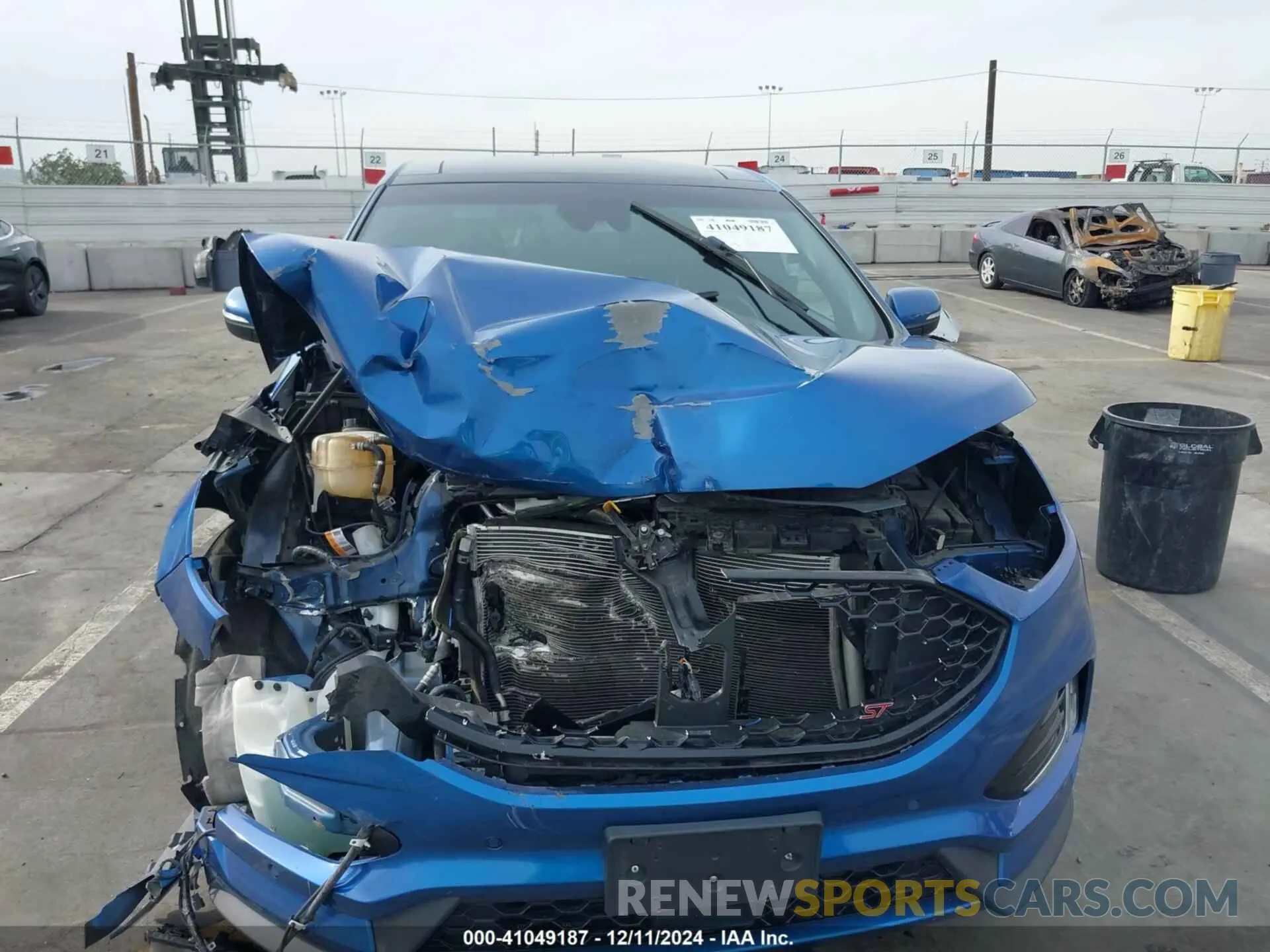 12 fotografías del automóvil dañado 2FMPK4AP0KBB37187 FORD EDGE 2019