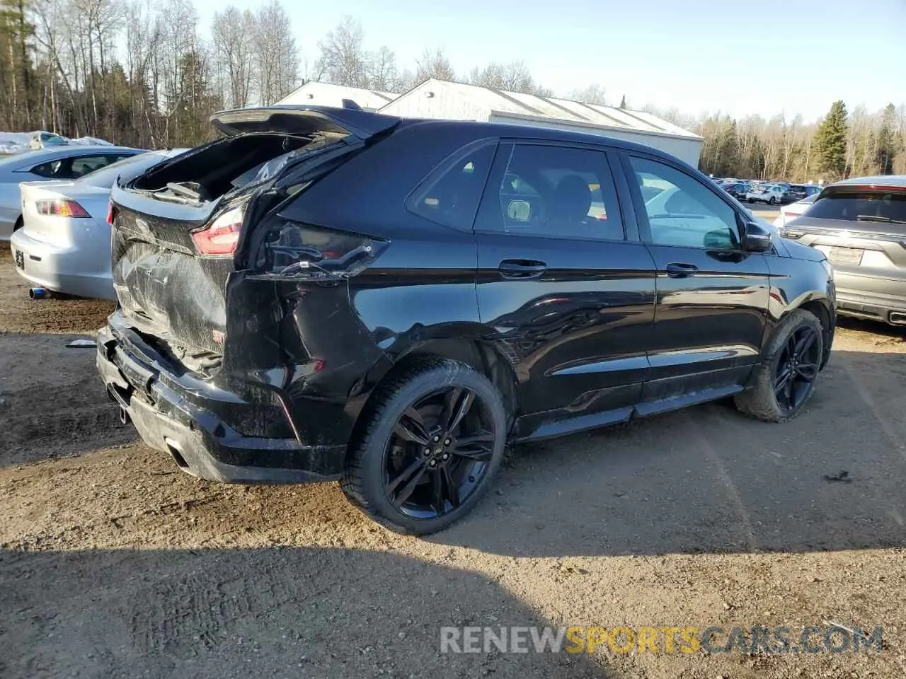 3 fotografías del automóvil dañado 2FMPK4AP2KBB64200 FORD EDGE 2019