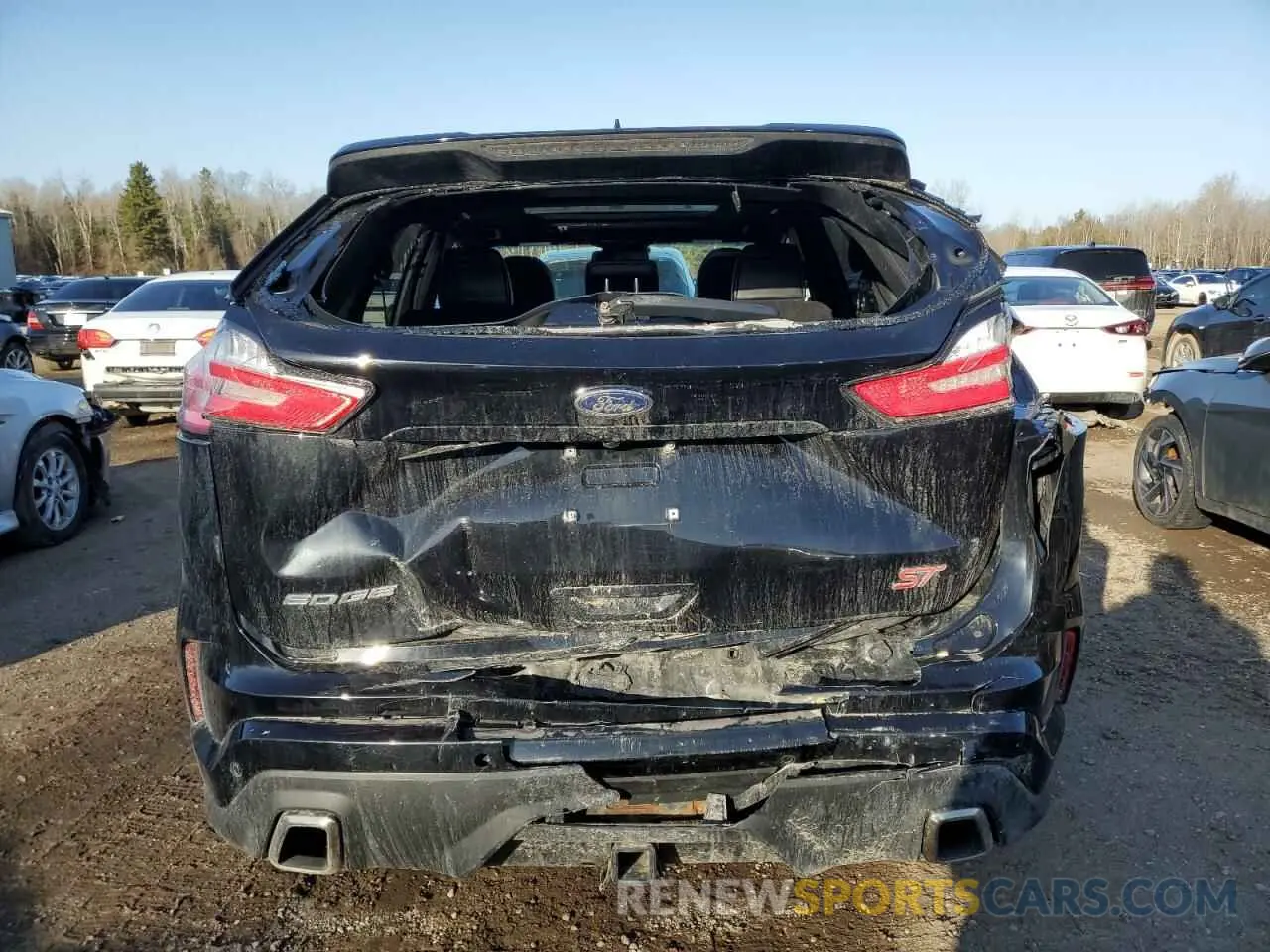 6 fotografías del automóvil dañado 2FMPK4AP2KBB64200 FORD EDGE 2019