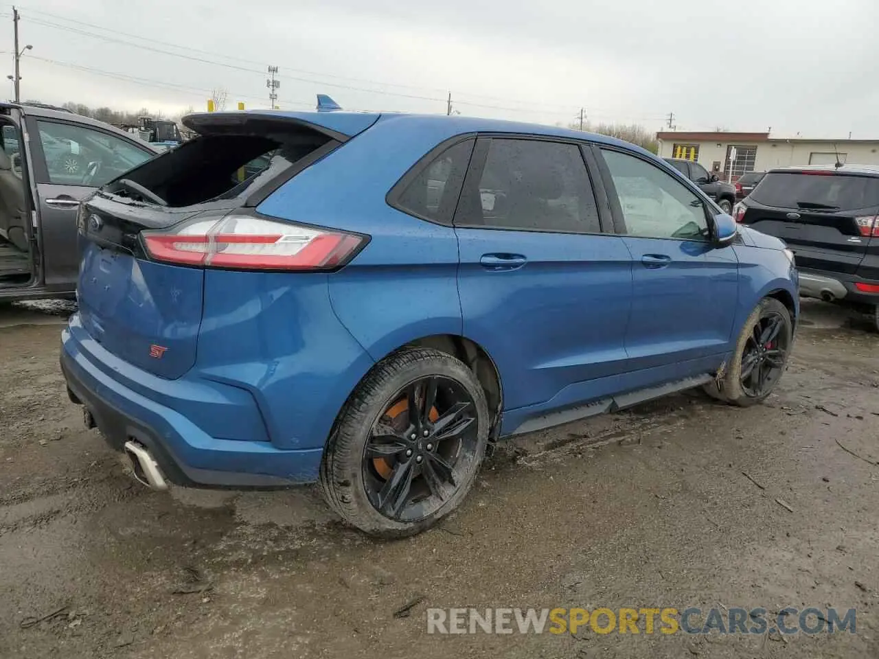 3 fotografías del automóvil dañado 2FMPK4AP2KBB86407 FORD EDGE 2019