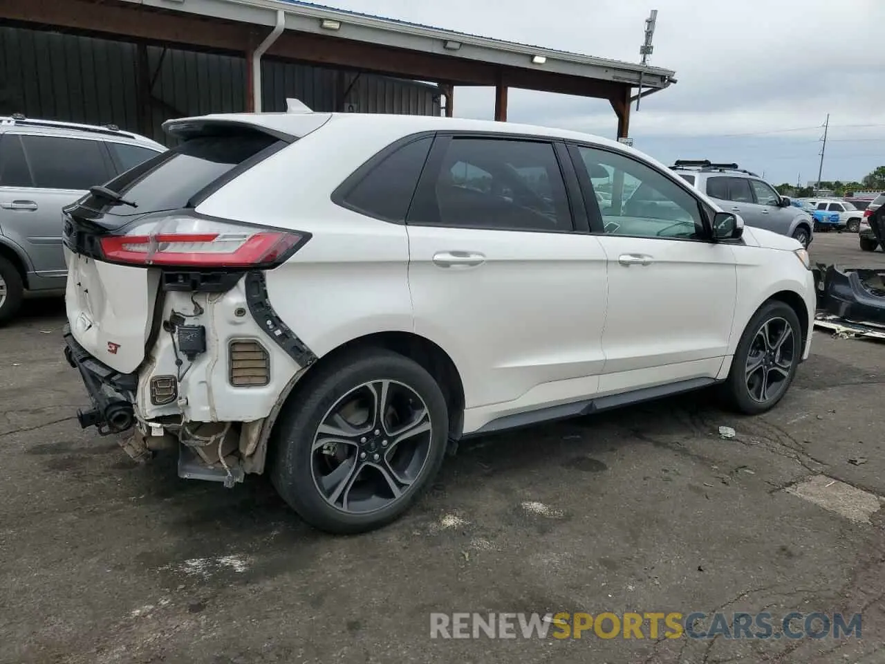 3 fotografías del automóvil dañado 2FMPK4AP2KBC27084 FORD EDGE 2019