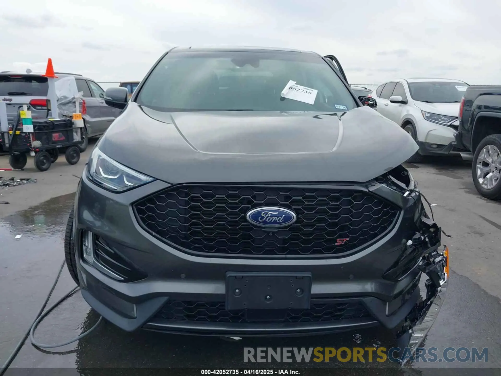 12 fotografías del automóvil dañado 2FMPK4AP3KBB01039 FORD EDGE 2019