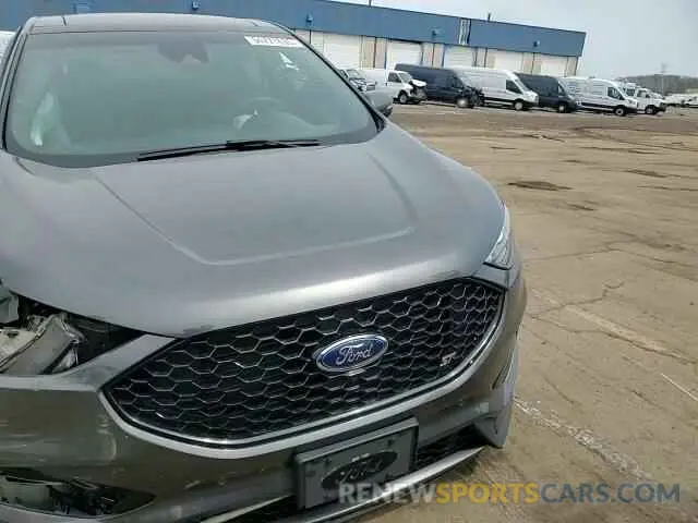 14 fotografías del automóvil dañado 2FMPK4AP3KBC34514 FORD EDGE 2019
